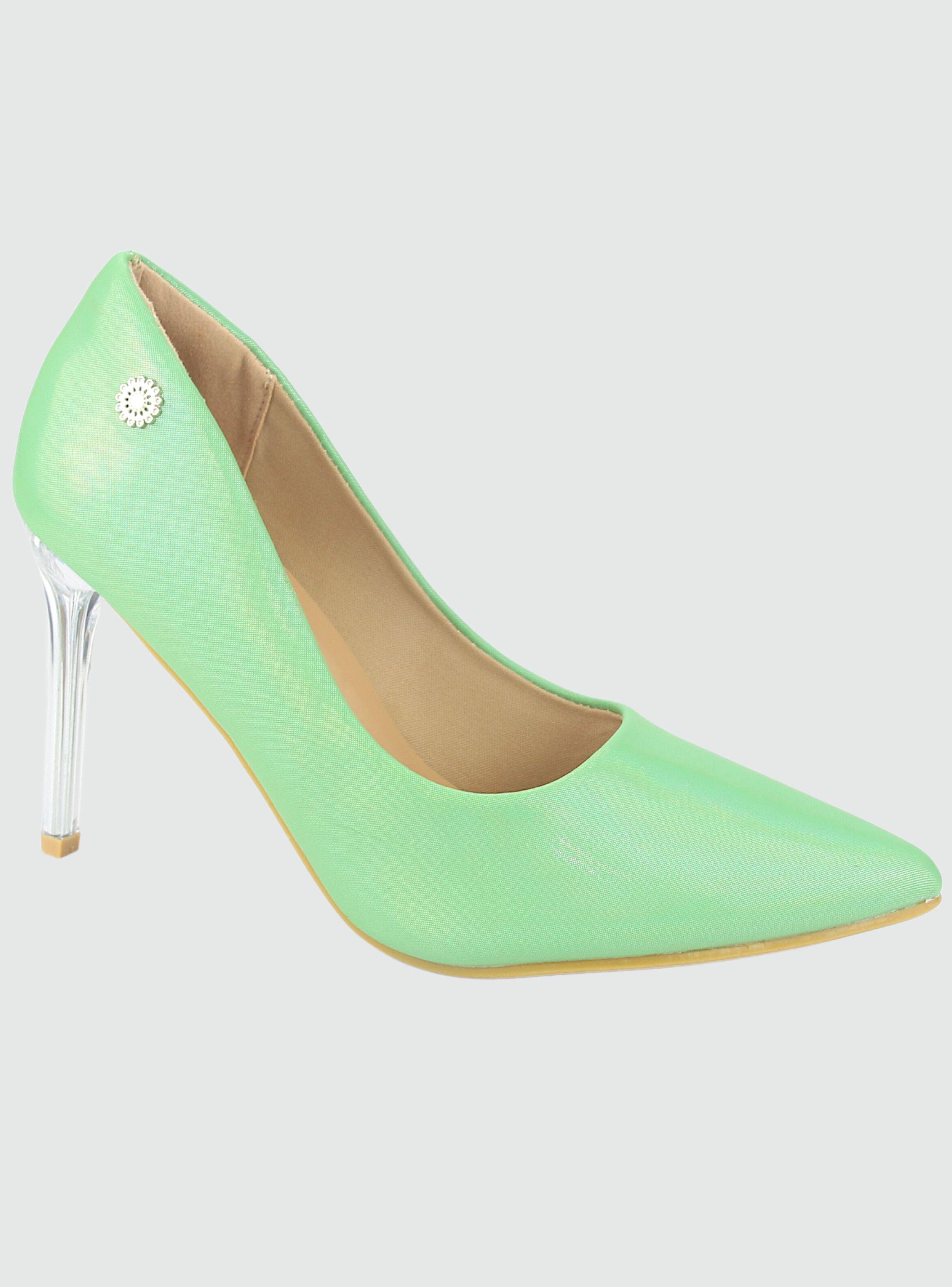Zapato Chalada Mujer Cristal-1 Verde Casual-0