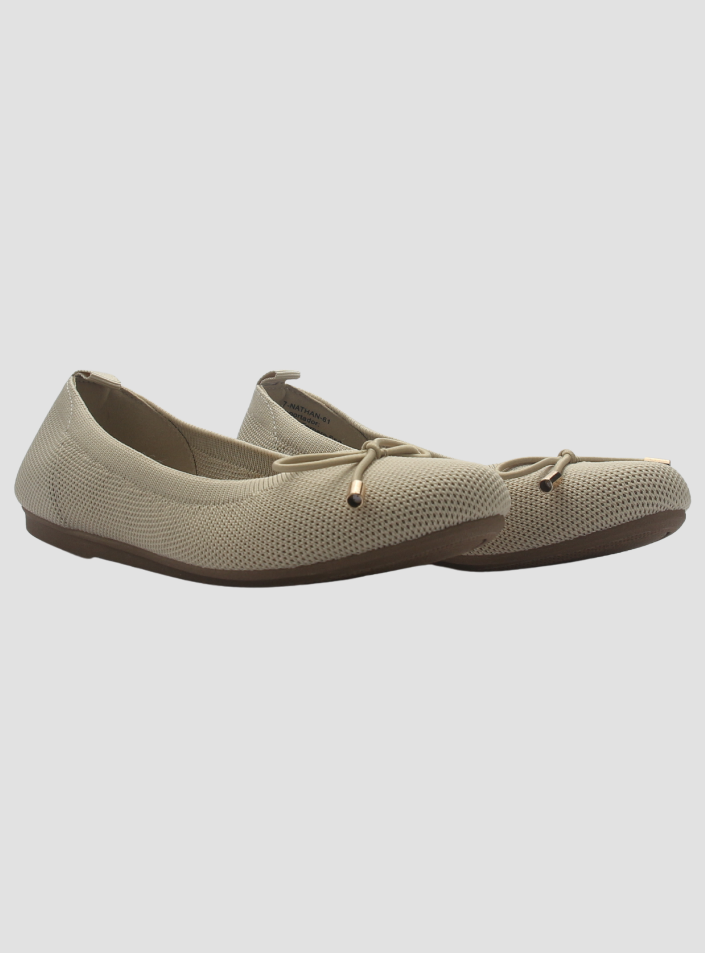 Ballerina de Mujer de color Beige Casual Chalada Nathan-61-4