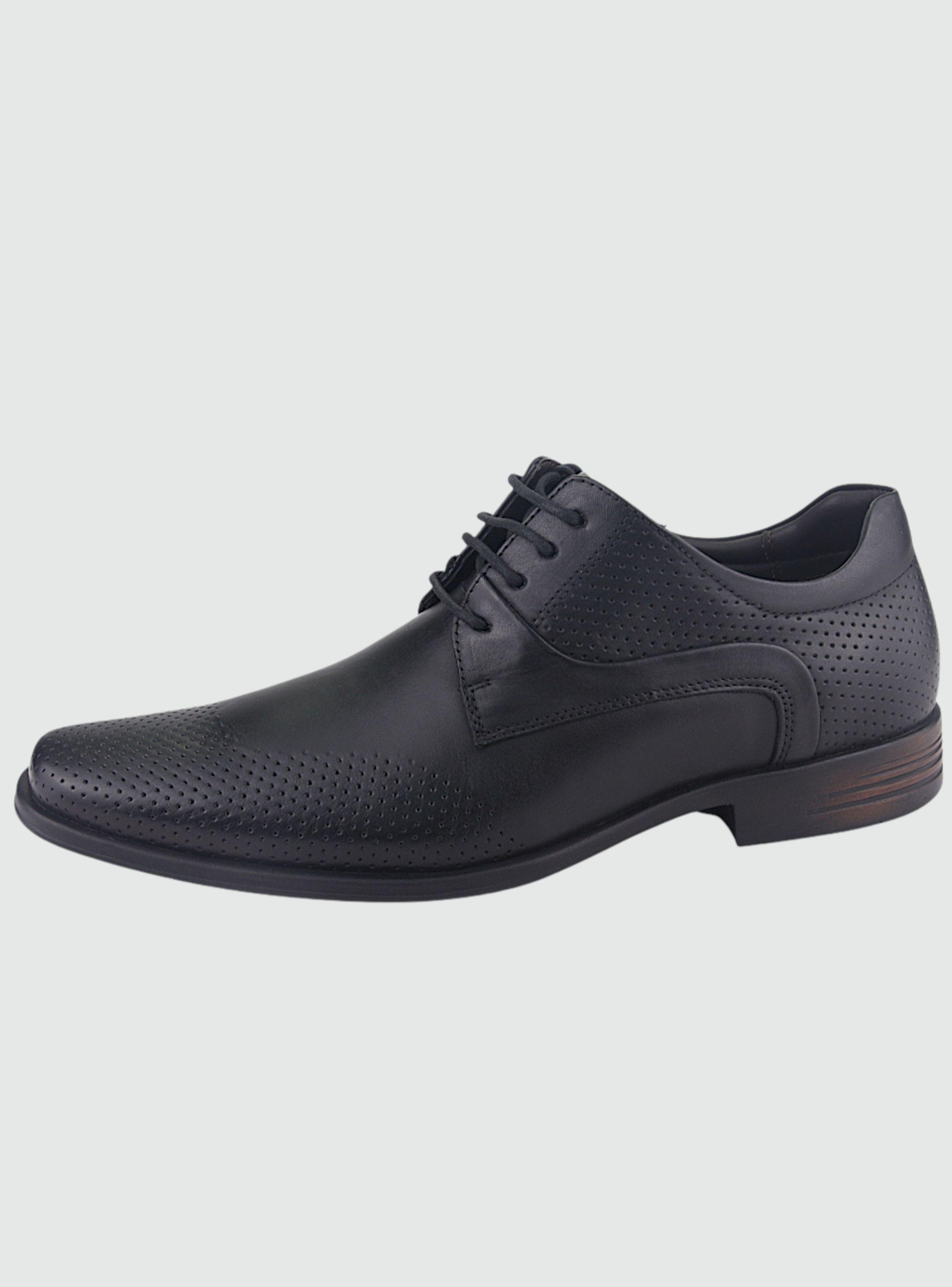 Zapato Ferracini Hombre 5056 Negro Casual-0