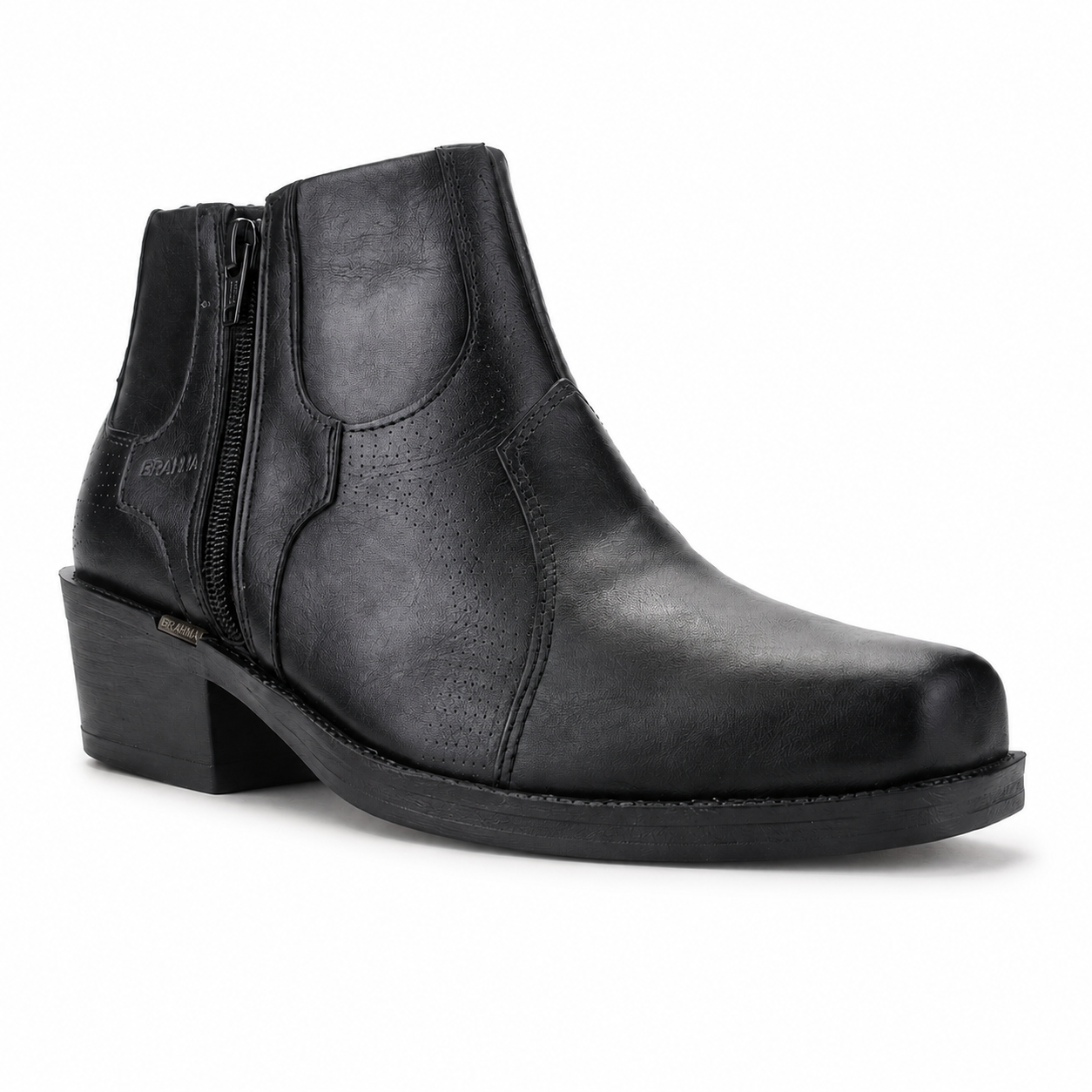 Botin Ferracini Hombre 9015 New Country Negro Casual-2