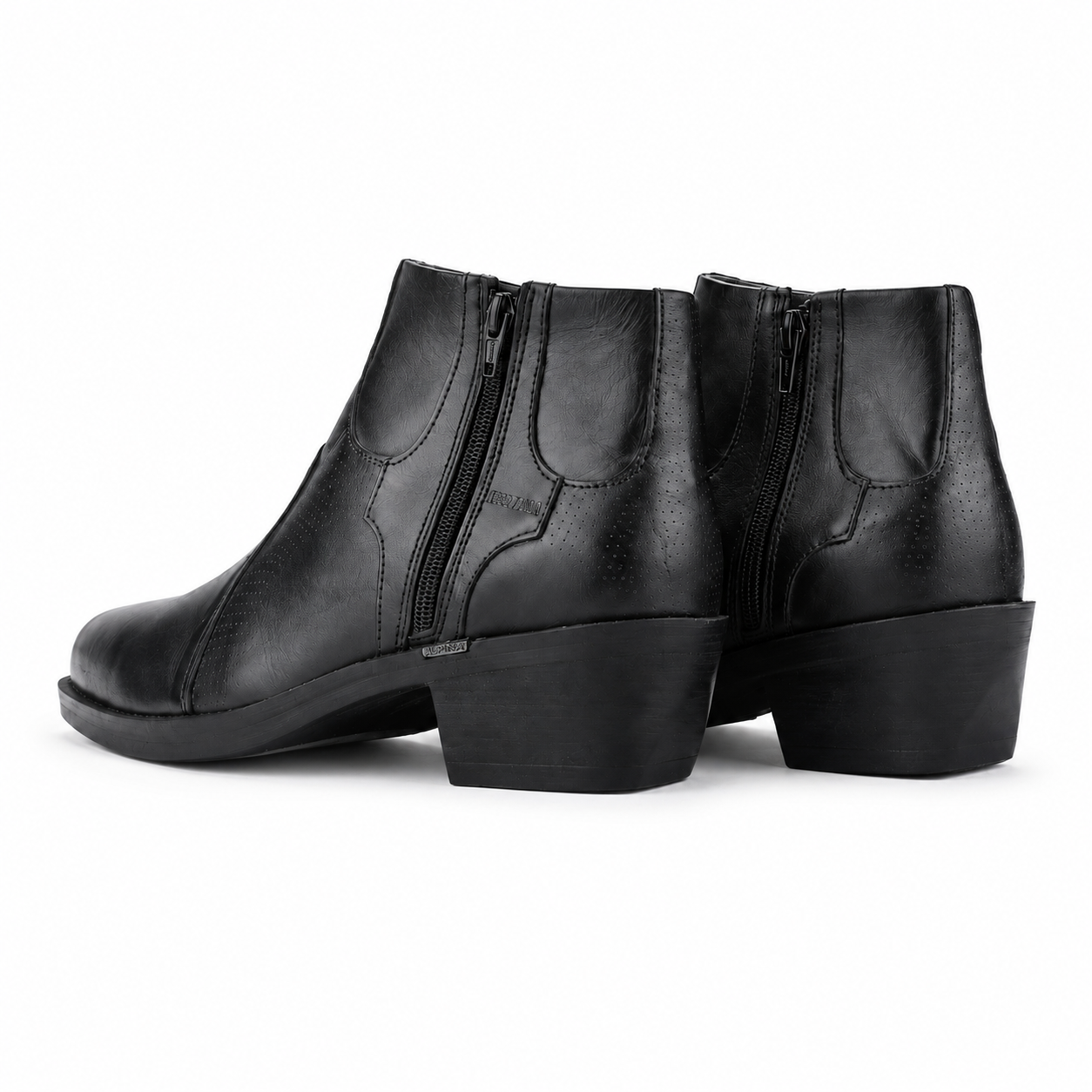 Botin Ferracini Hombre 9015 New Country Negro Casual-5