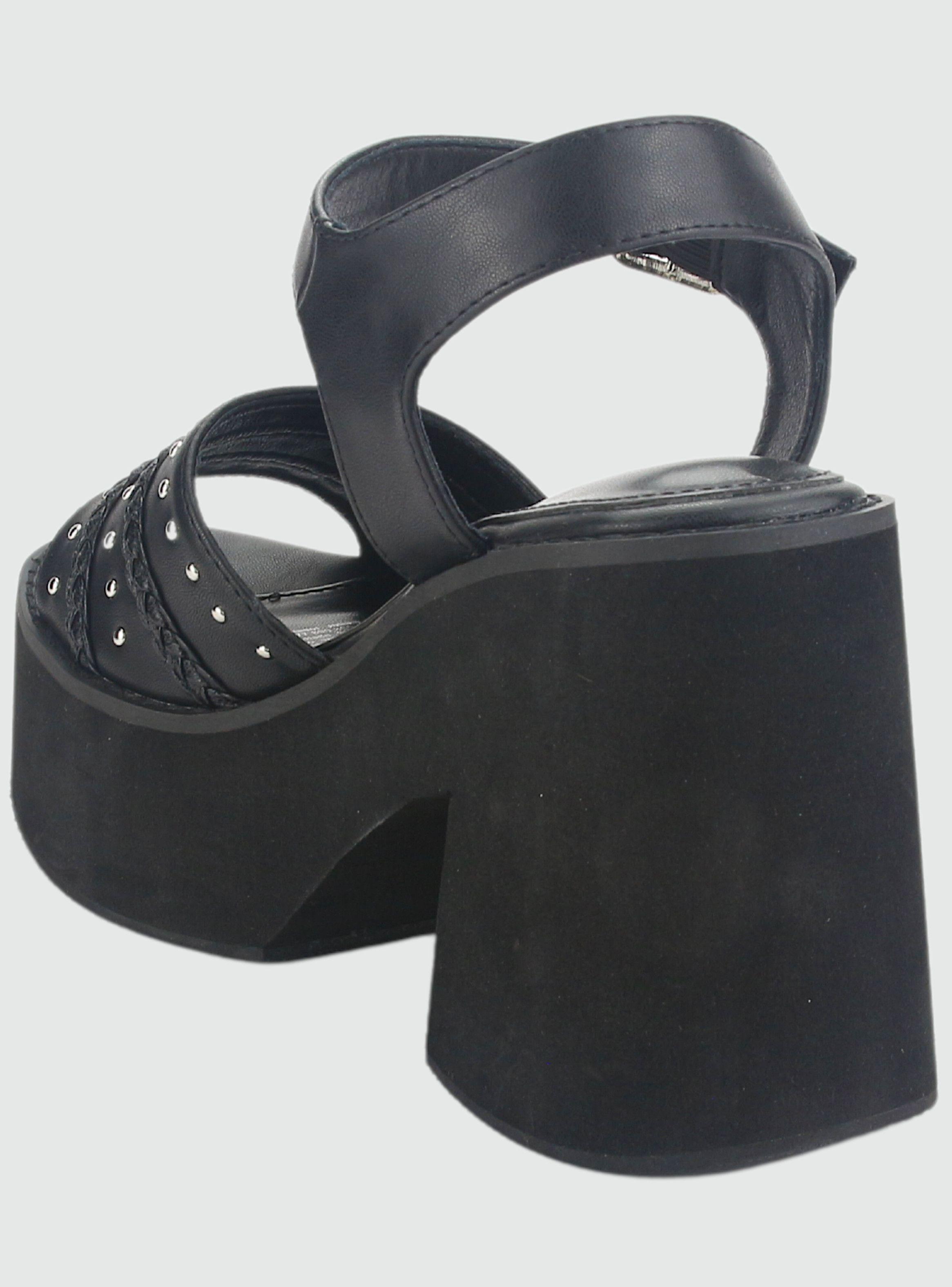 Sandalia Chalada Mujer Wake-1 Negro Casual-3