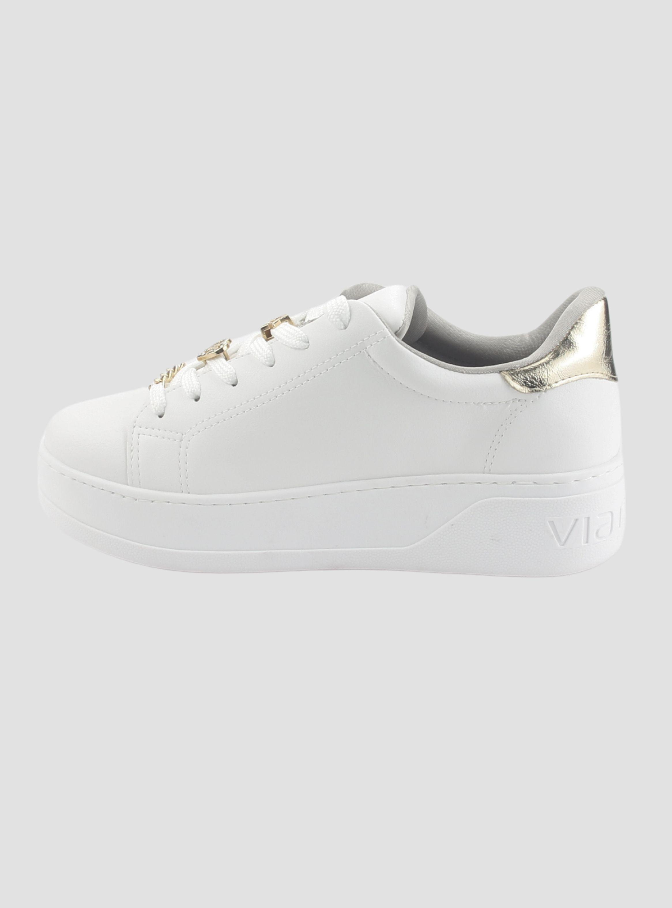Zapatilla Via Marte Mujer 023-002-01 Blanco Casual-2