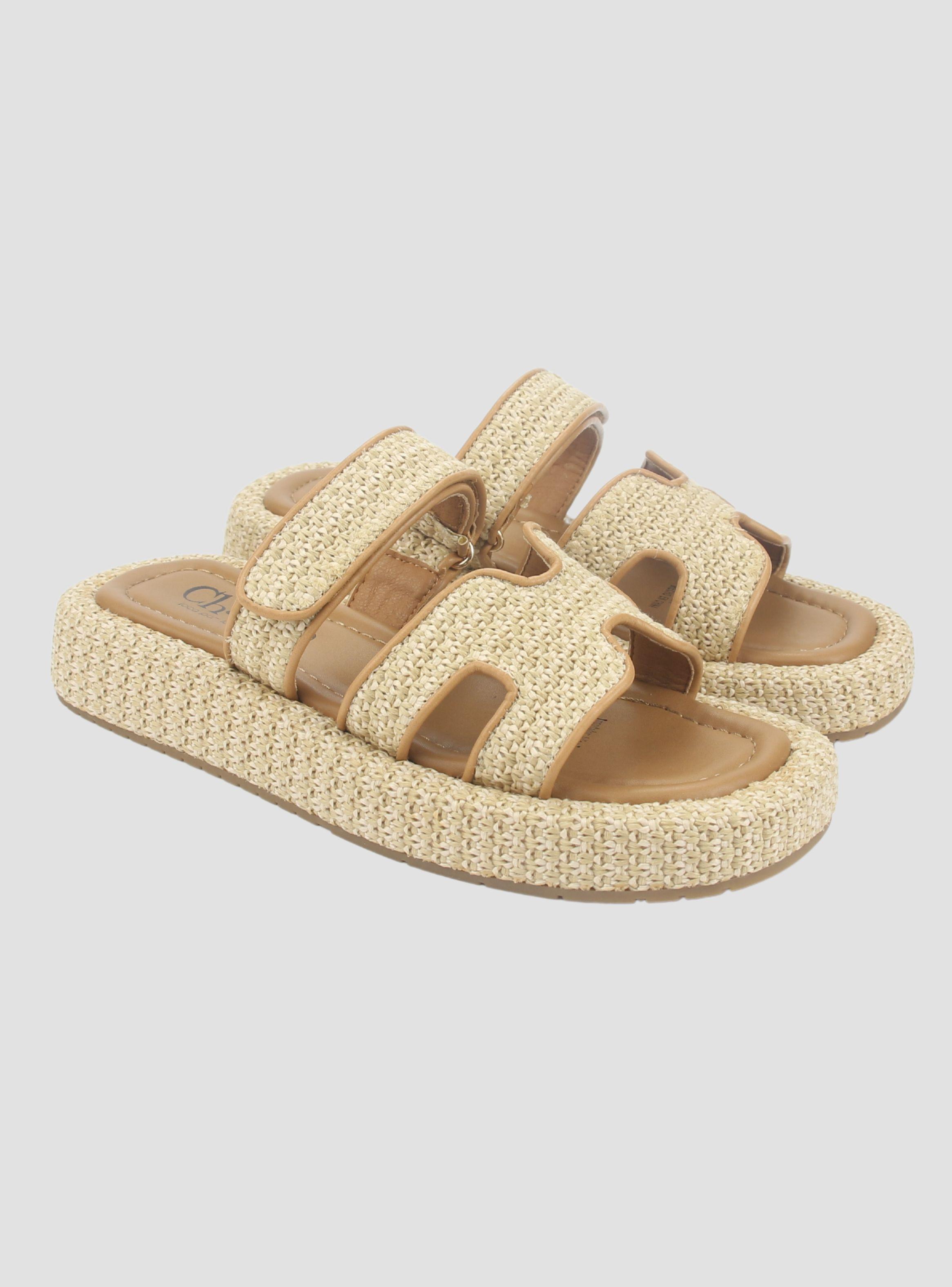 Sandalia Chalada Mujer Yukonl-17 Beige Plataforma Poki-4