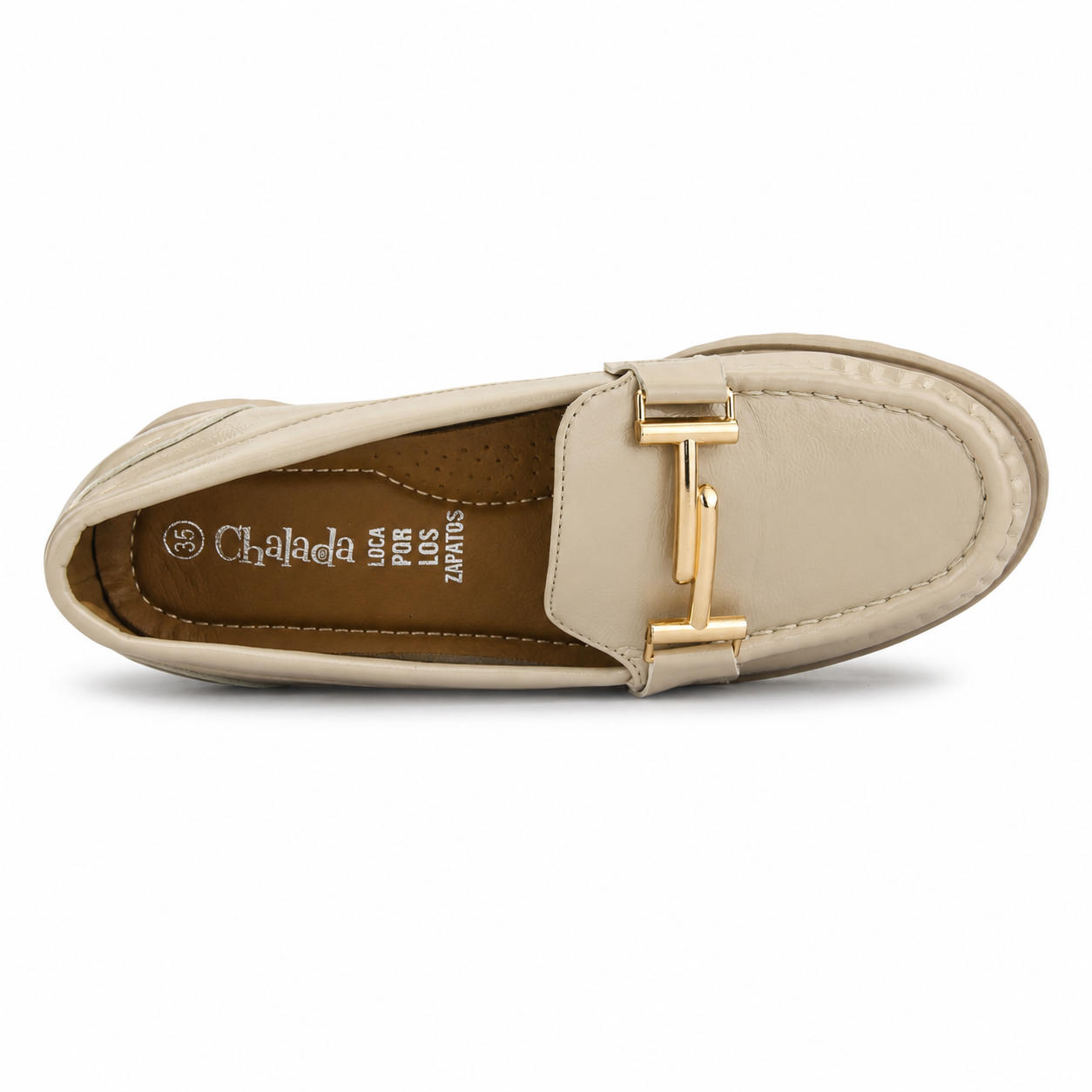 Mocasin Beige Mujer Casual Chalada Grand-4