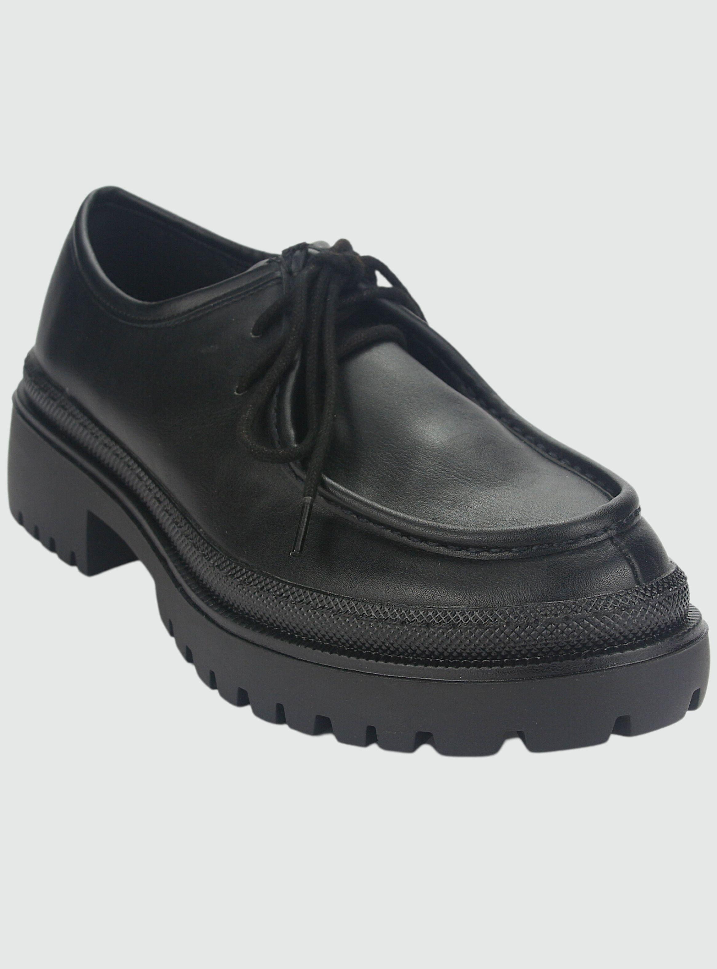 Zapato Chalada Mujer Jing-1 Negro Casual-2