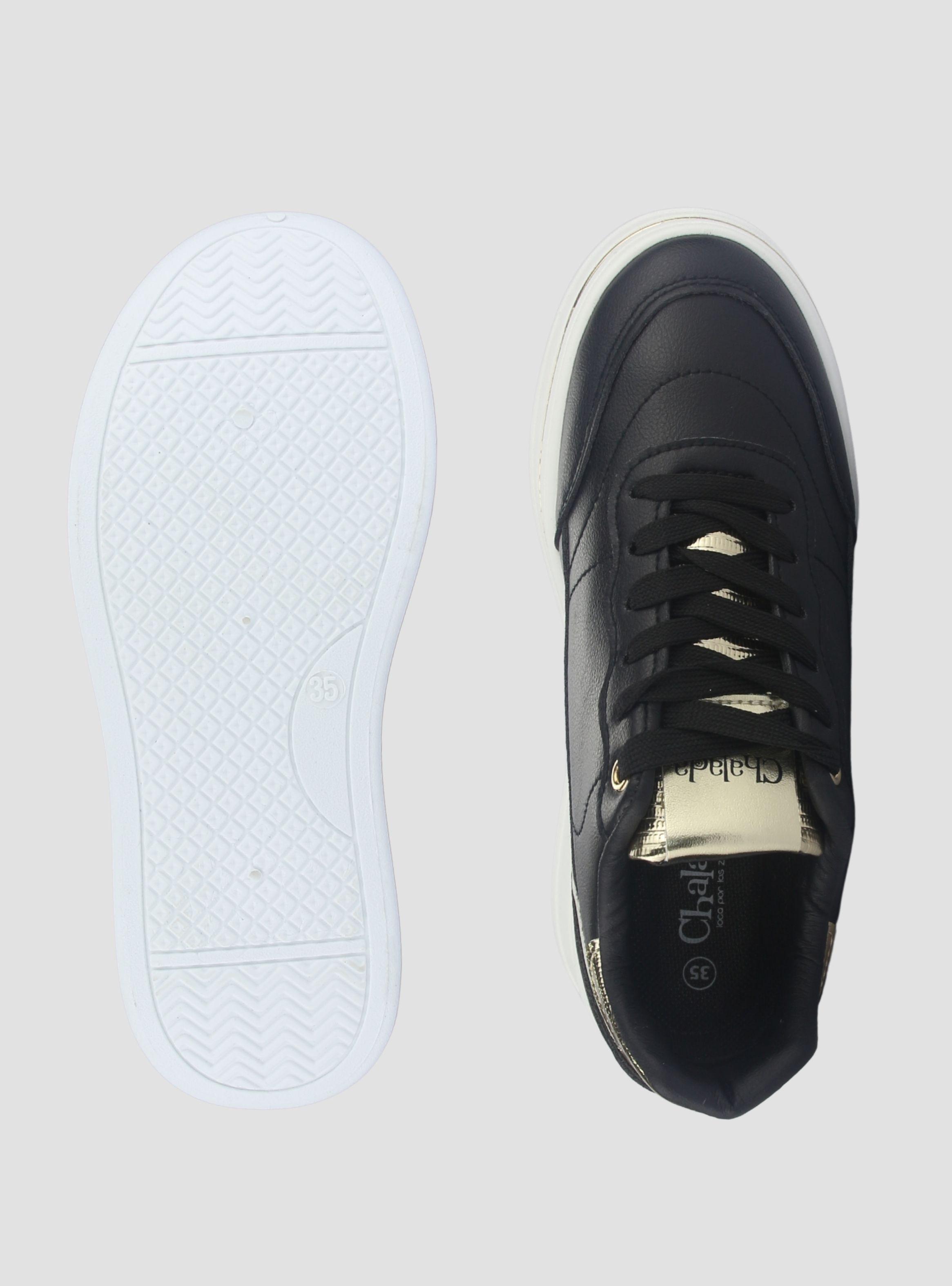 Zapatilla Chalada Mujer Valky-1 Negro Urbano-6