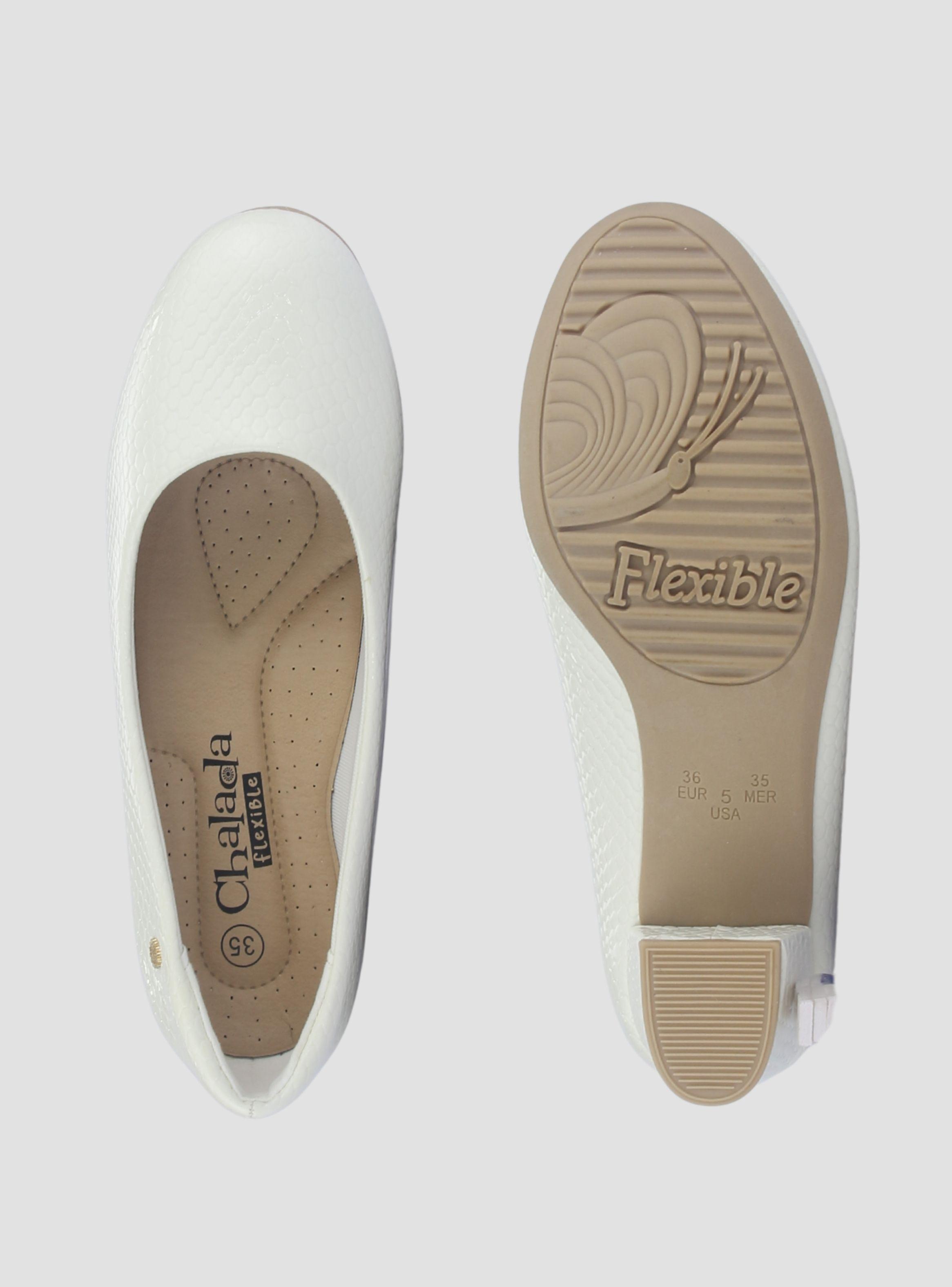 Zapato Mujer Chalada Flexi-58 Blanco Casual-6