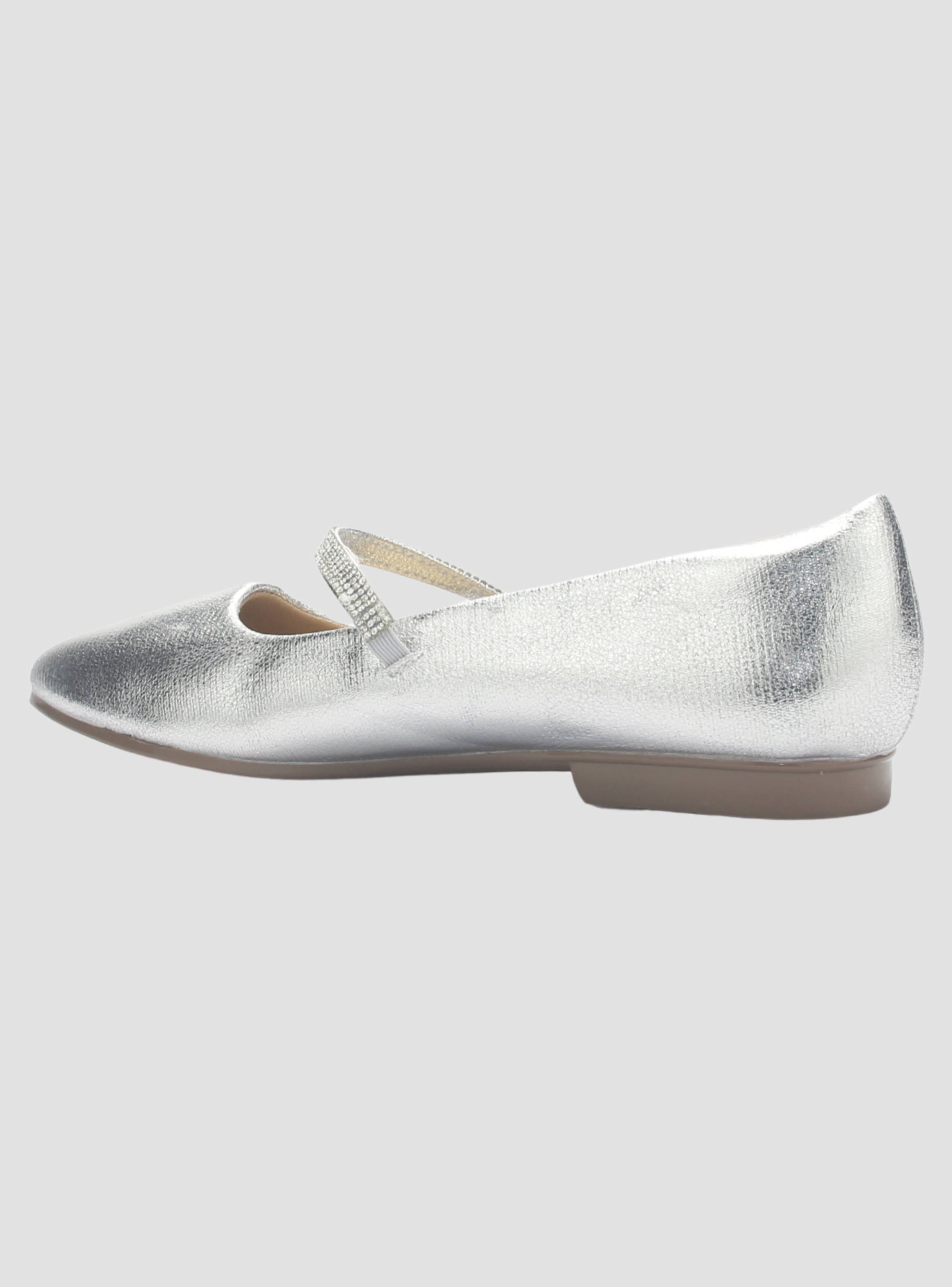 Ballerina Mujer Chalada Nazzer-8 Plateado Casual-3