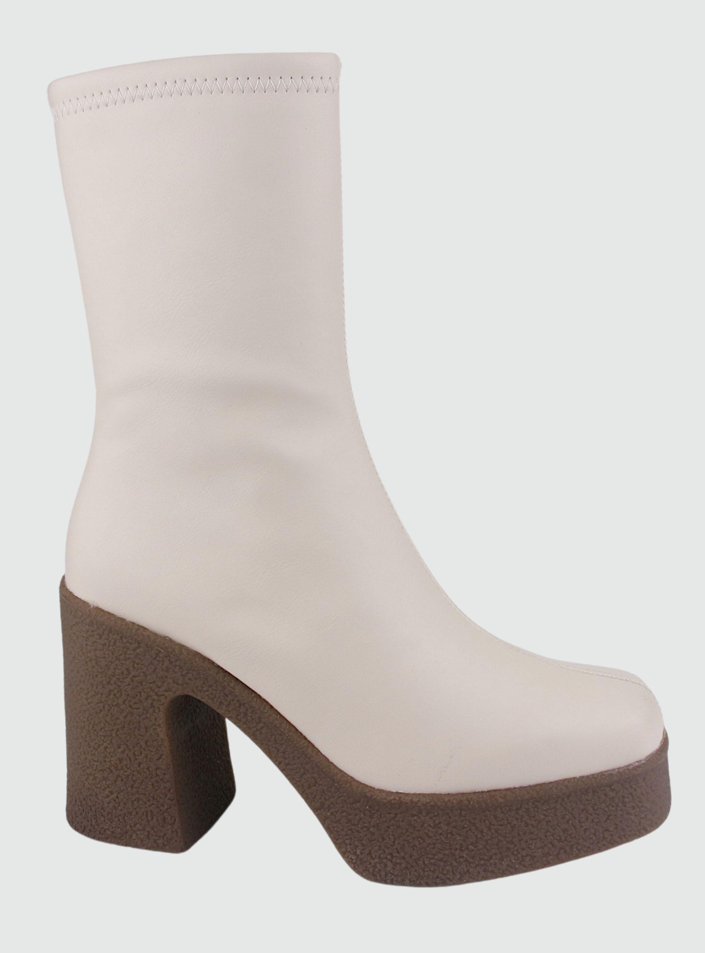 Botin Chalada Mujer Tumbes-1 Beige Moda-0