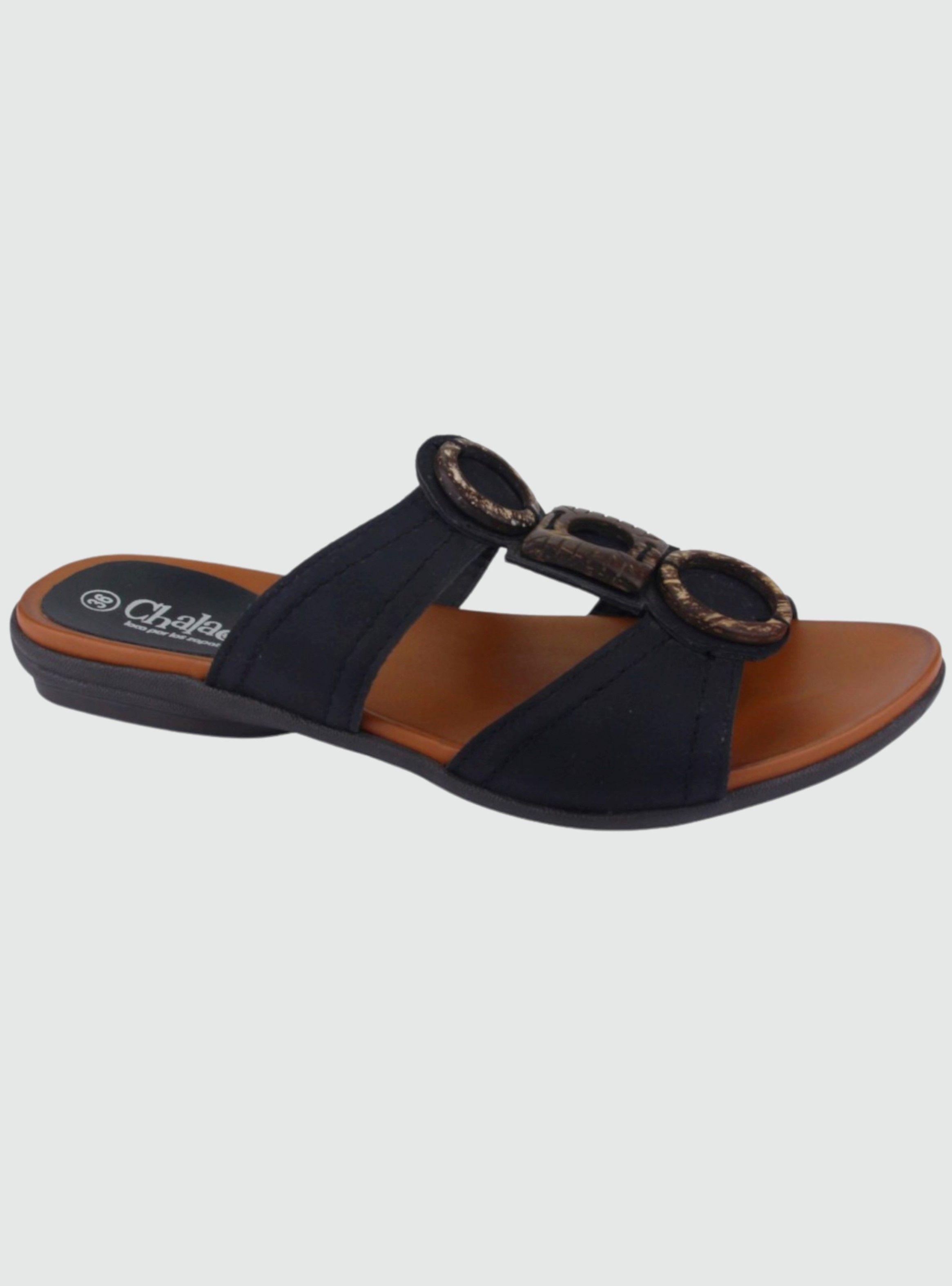 Sandalia Chalada Mujer Anatomic71 Negro Moda-0