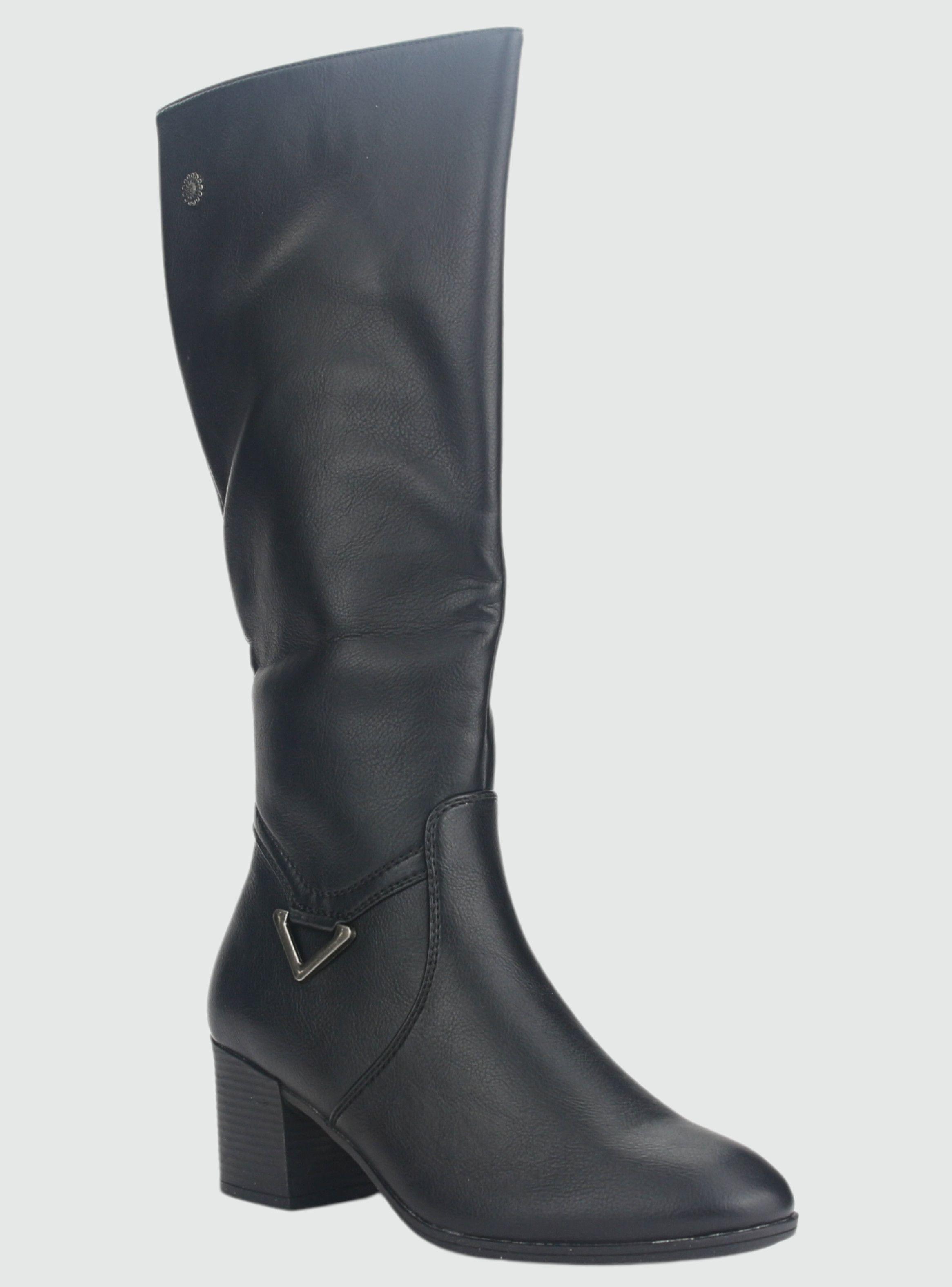 Bota Chalada Mujer Gally-1 Negro Casual-2