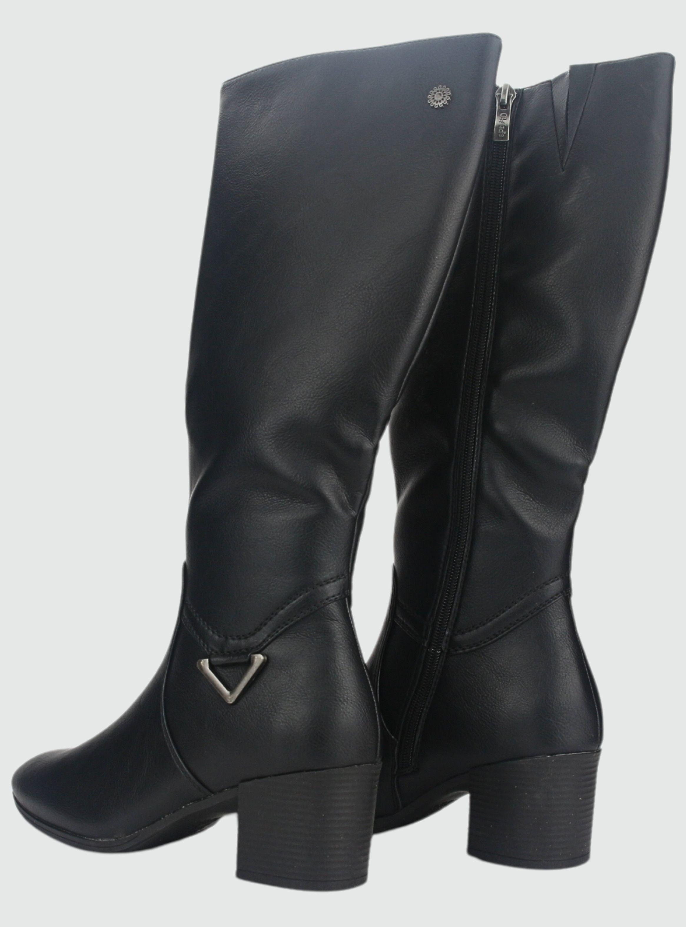Bota Chalada Mujer Gally-1 Negro Casual-5