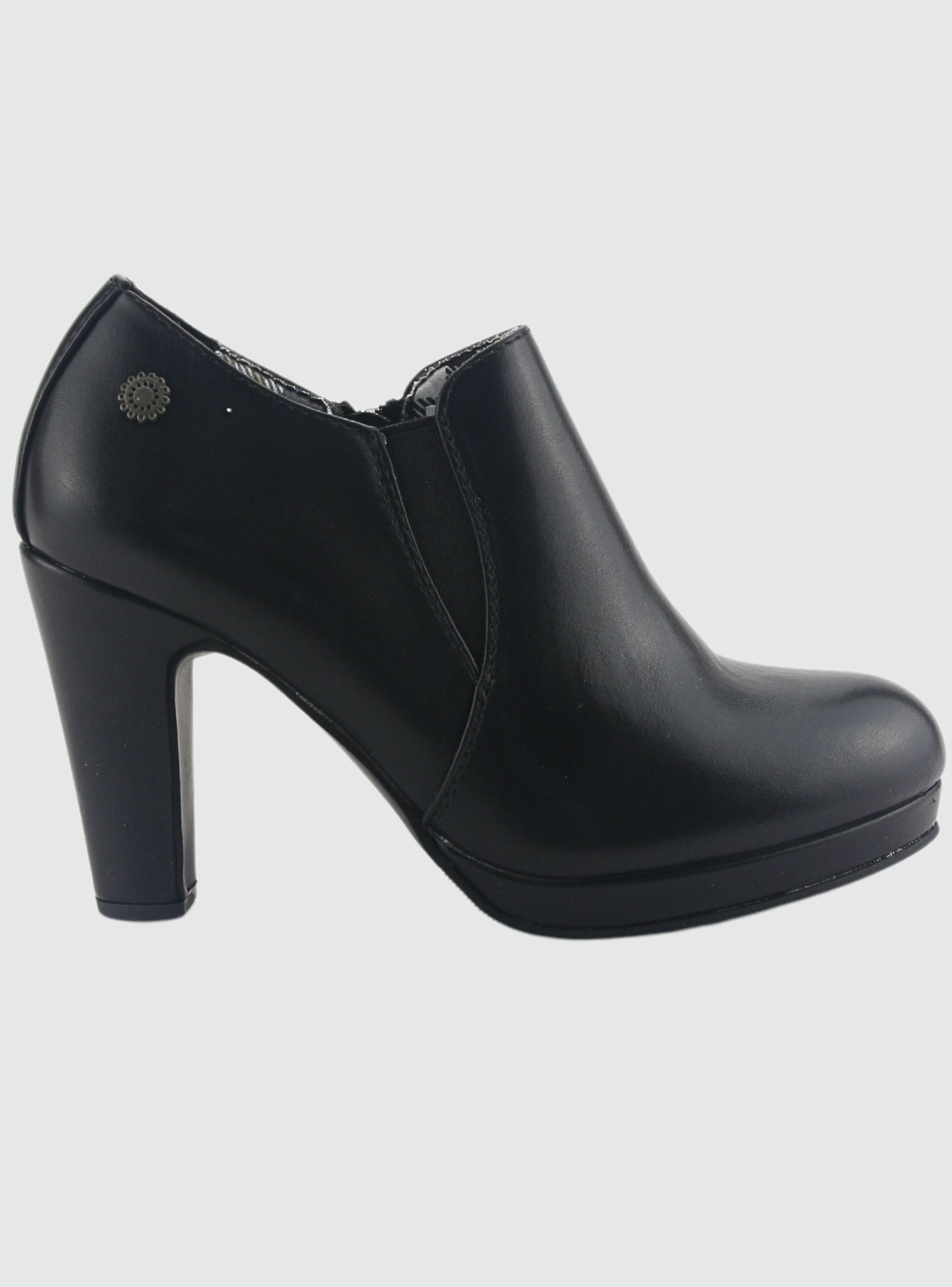 Botin Chalada Mujer Bambina-23 Negro Casual-0