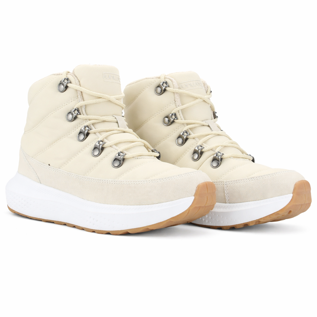 Botin Beige Mujer Casual Funway Puclaro-4