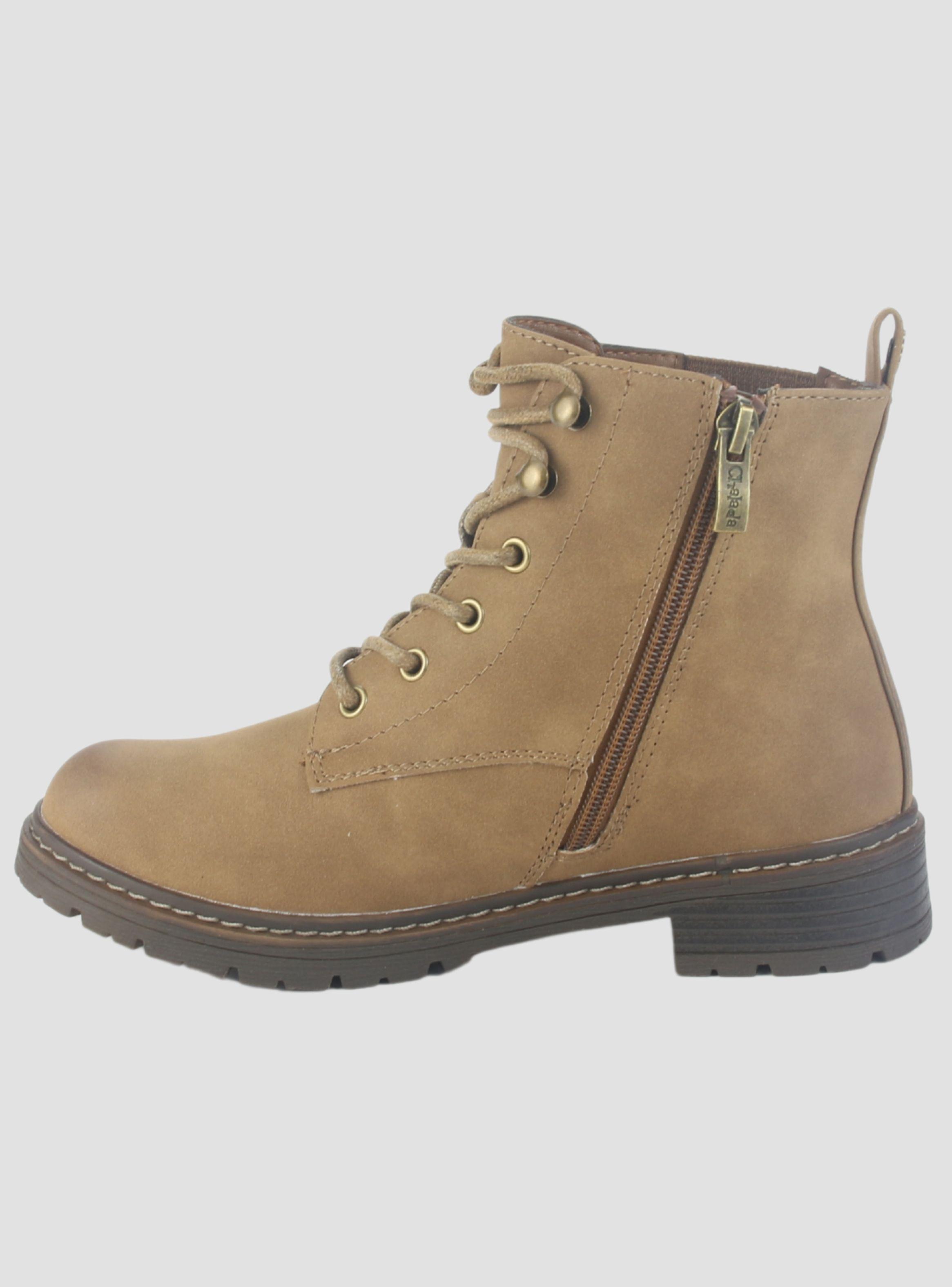 Botin Chalada Mujer Andy-3 Camel Casual-1