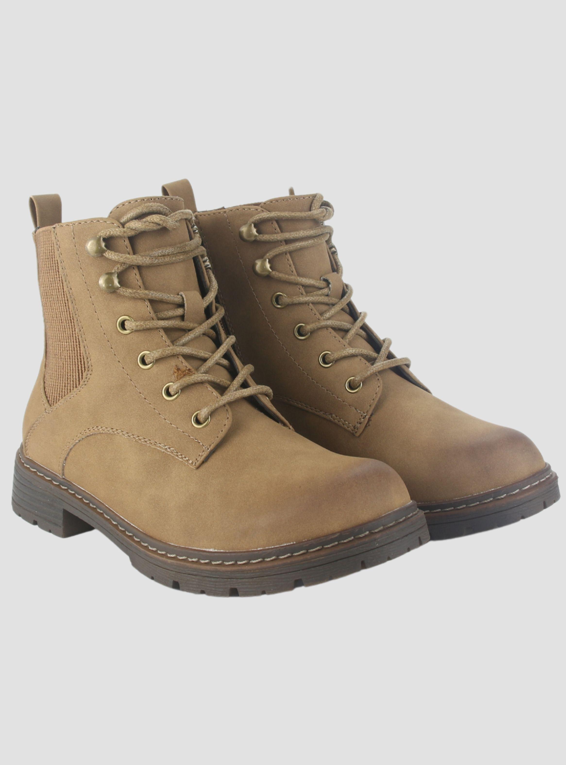 Botin Chalada Mujer Andy-3 Camel Casual-4