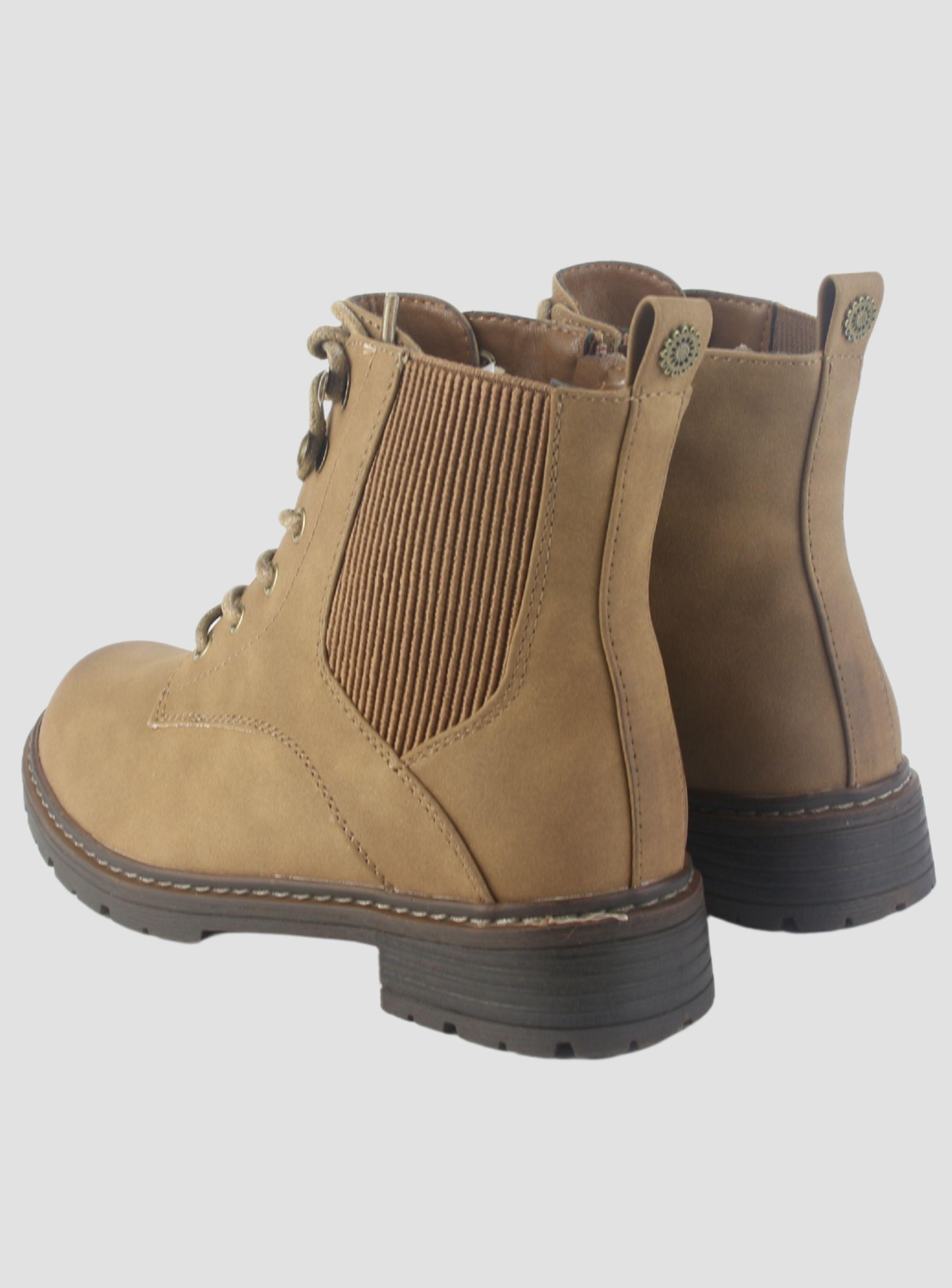 Botin Chalada Mujer Andy-3 Camel Casual-5