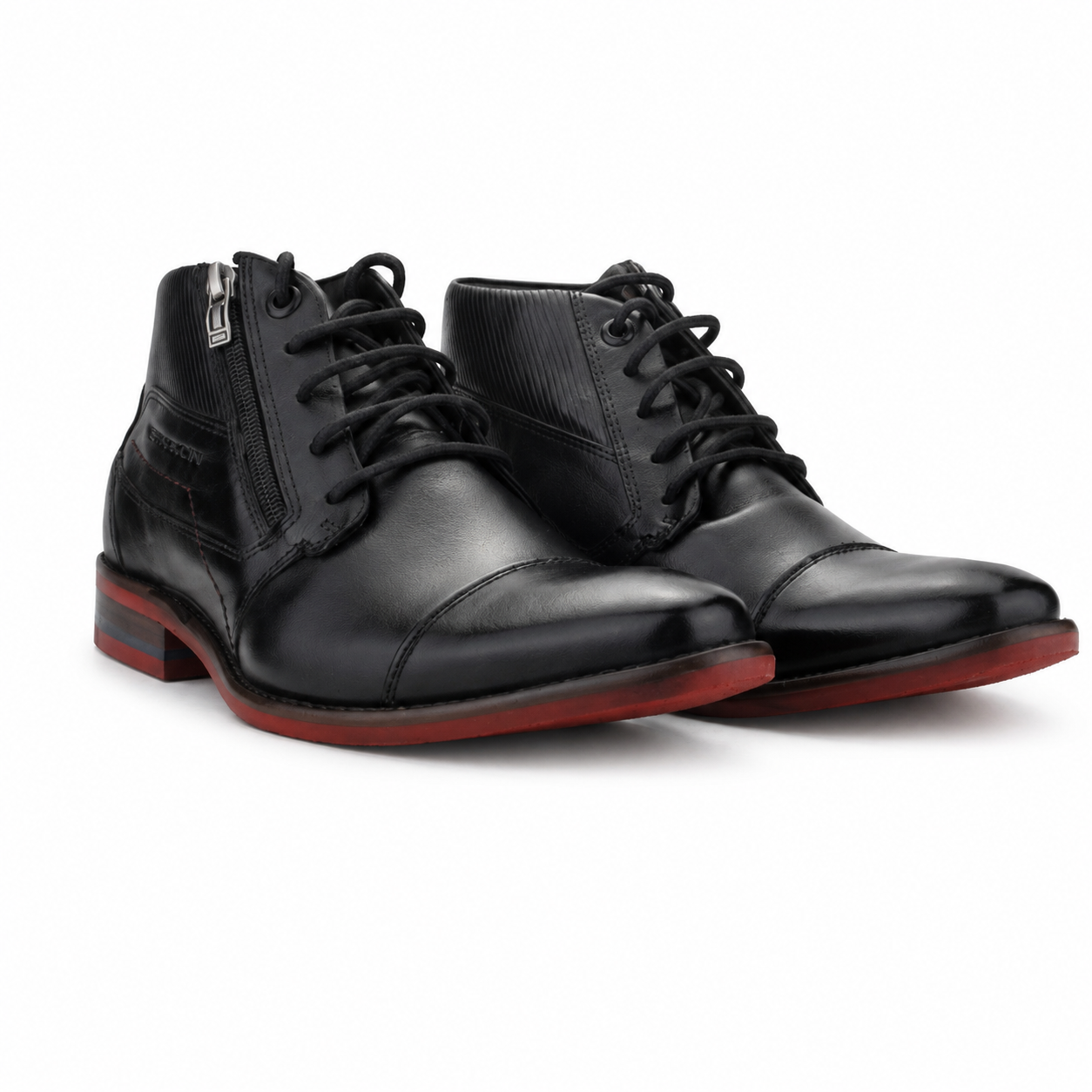 Botín Negro Hombre Casual Ferracini 5825-4