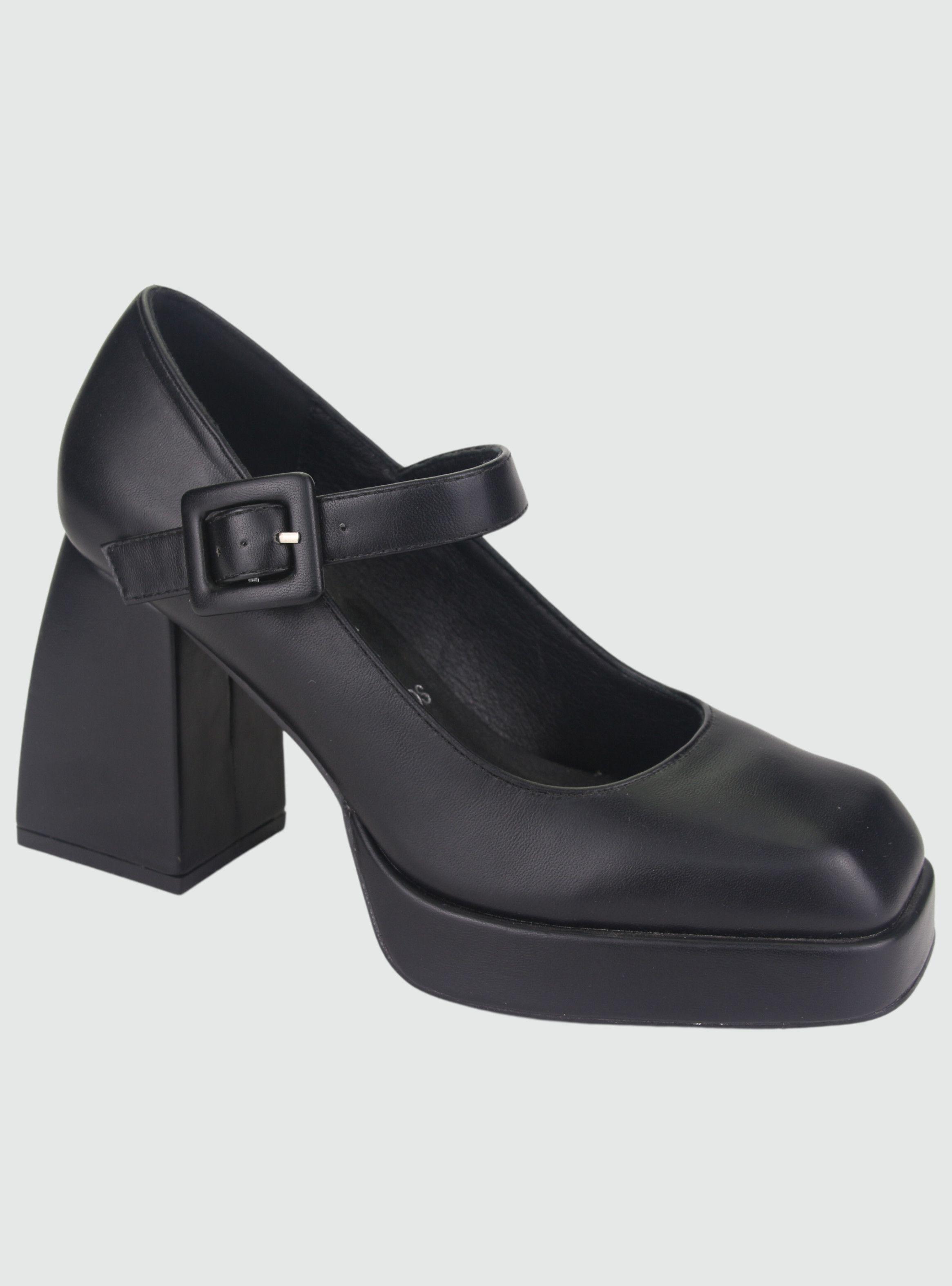 Zapato Chalada Mujer Dune-4 Negro Casual-0