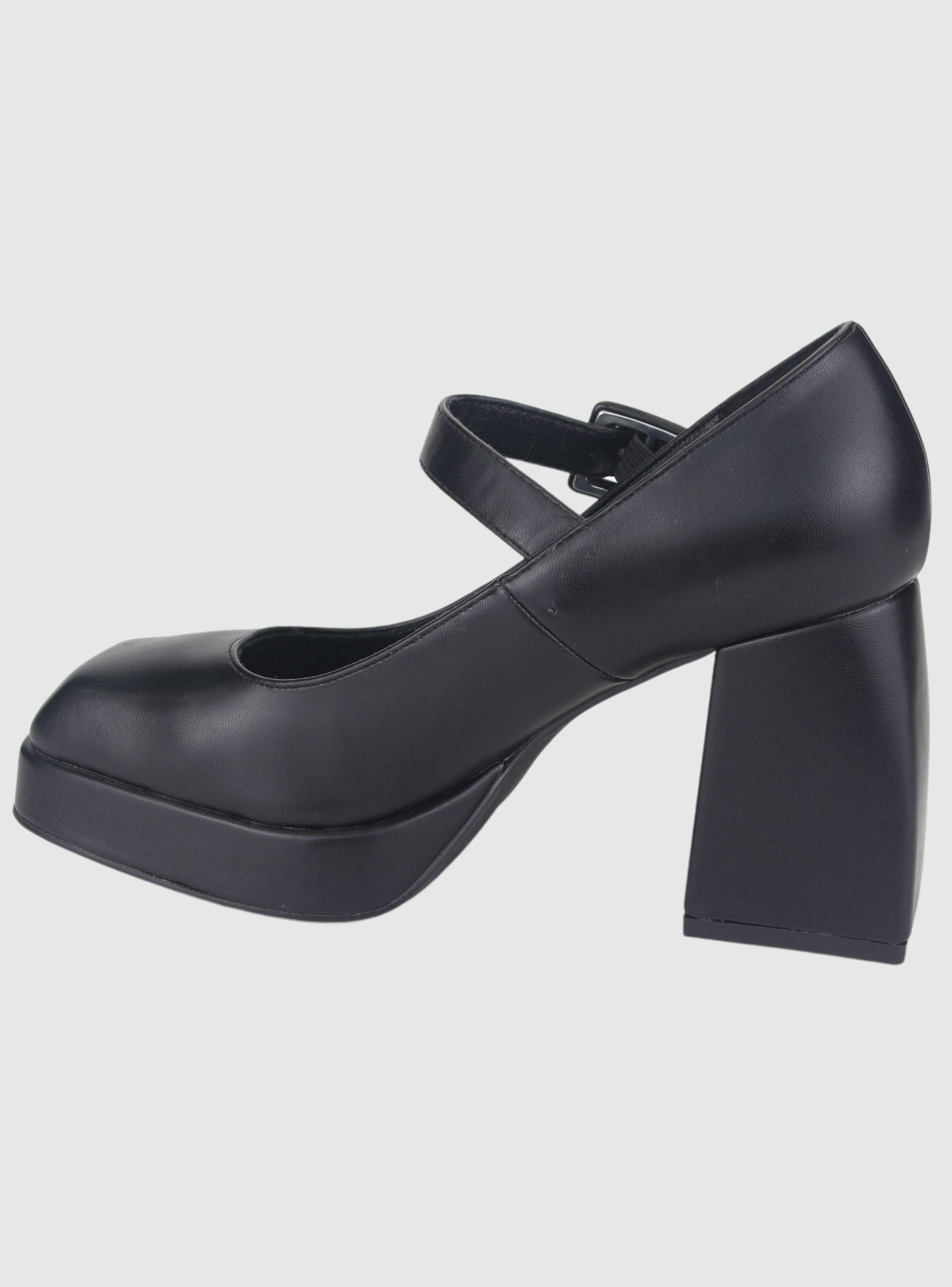 Zapato Chalada Mujer Dune-4 Negro Casual-1