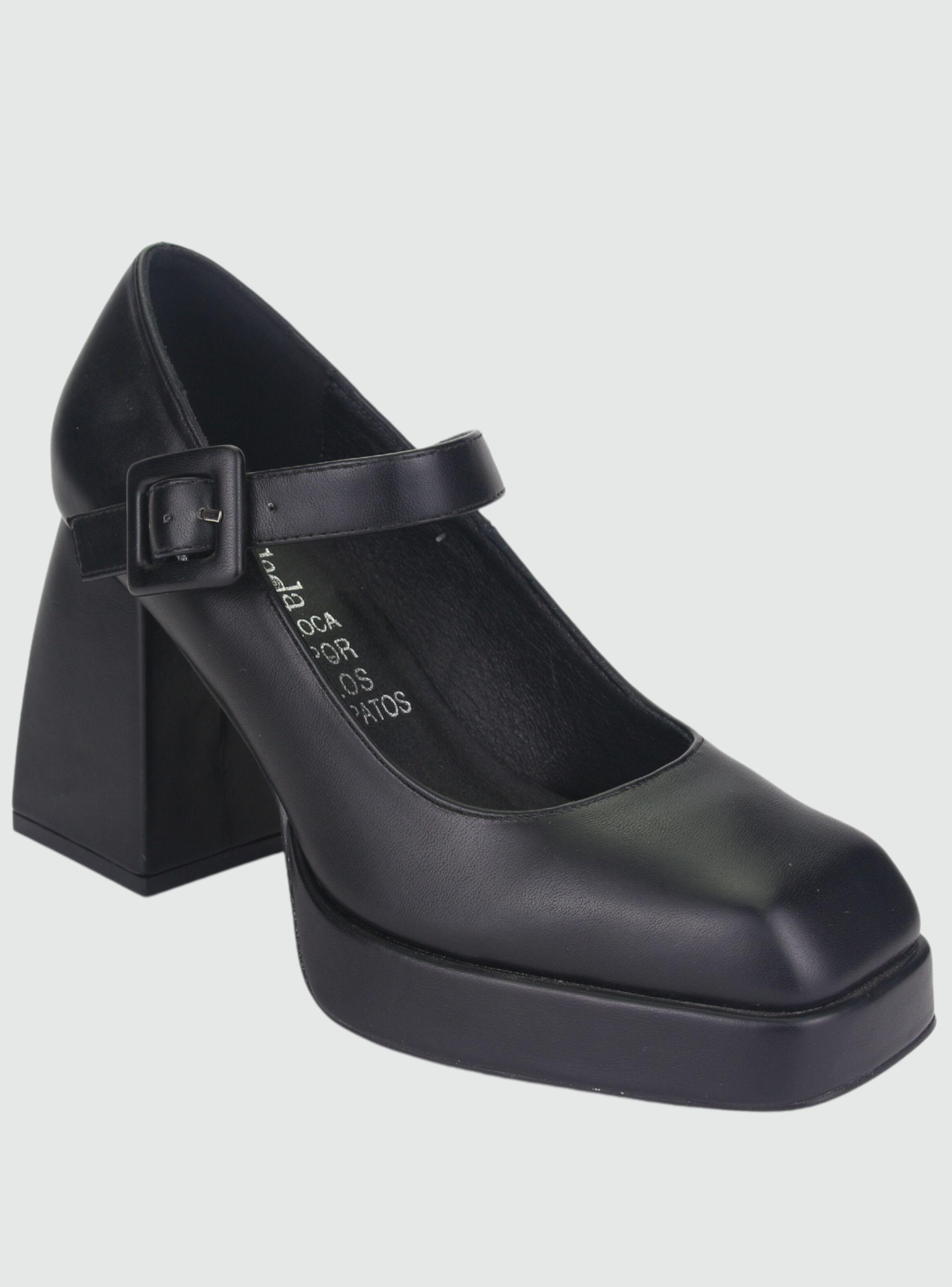 Zapato Chalada Mujer Dune-4 Negro Casual-2