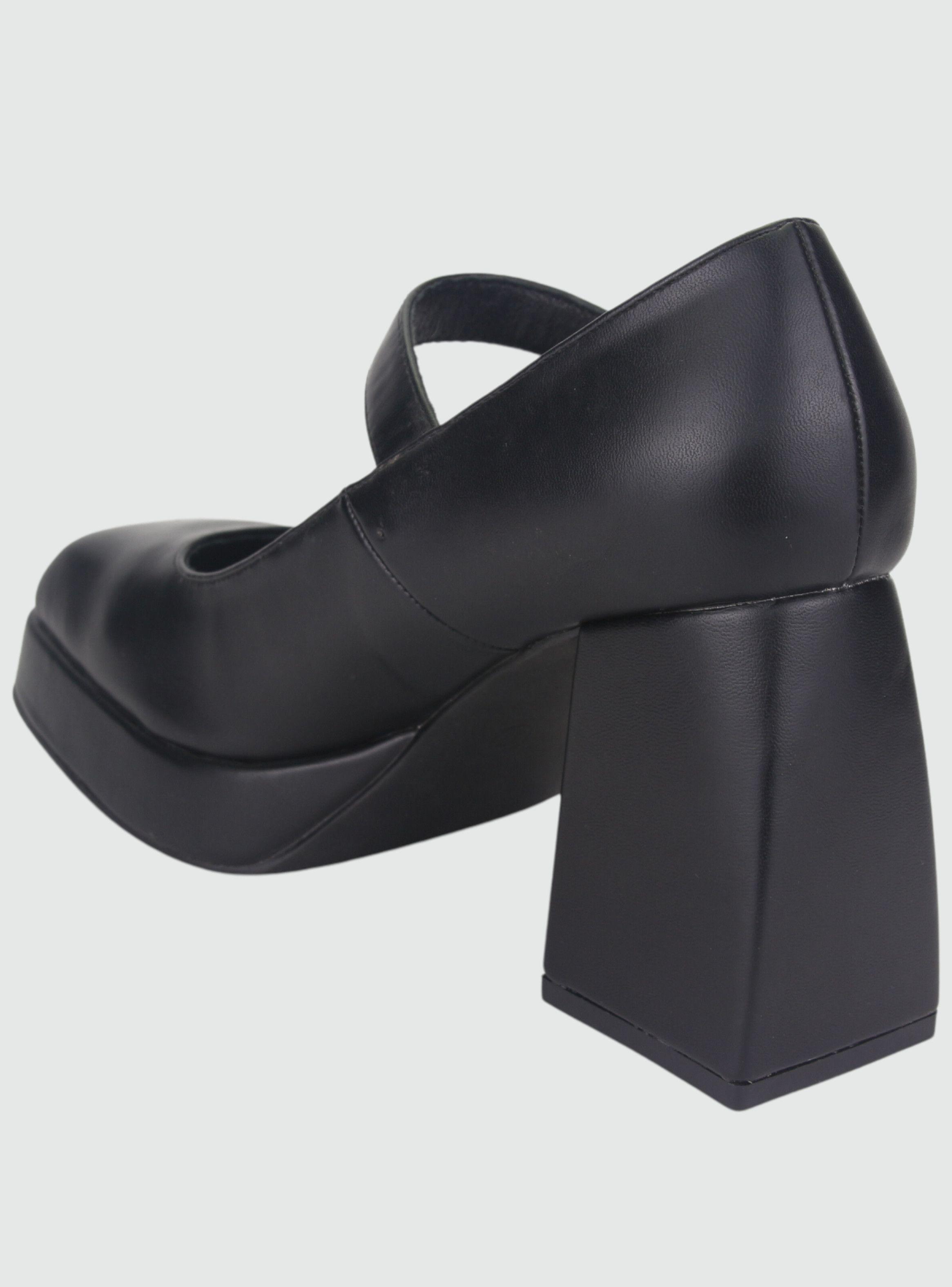 Zapato Chalada Mujer Dune-4 Negro Casual-3