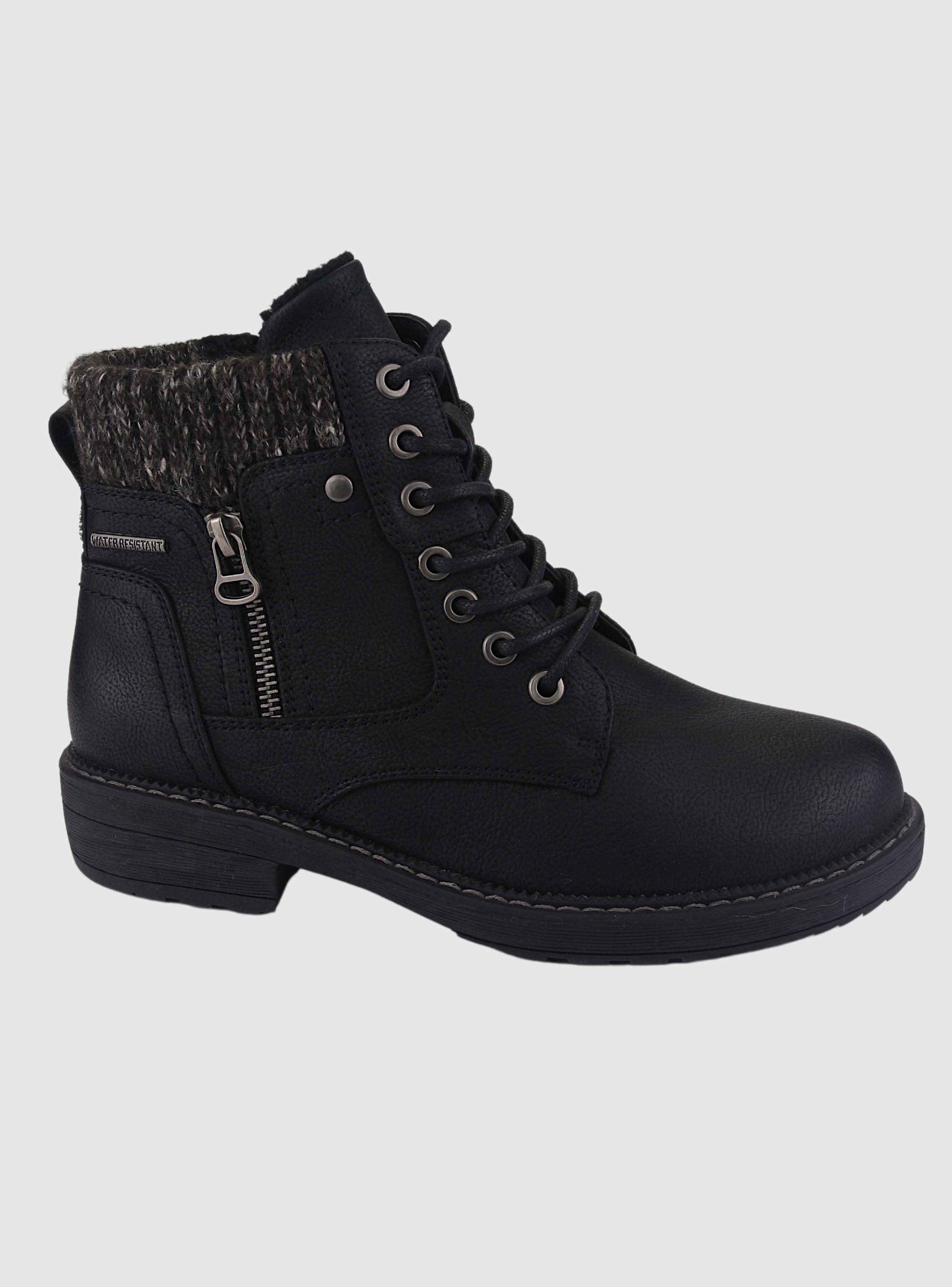 Botin Chalada Mujer Army-50 Negro Casual-0