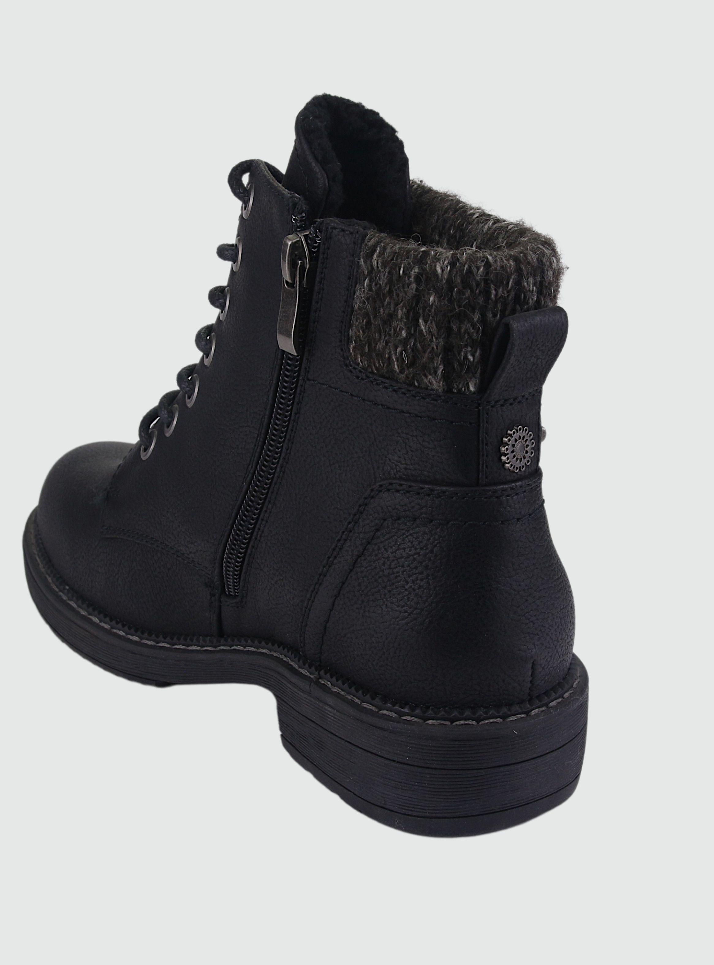 Botin Chalada Mujer Army-50 Negro Casual-3