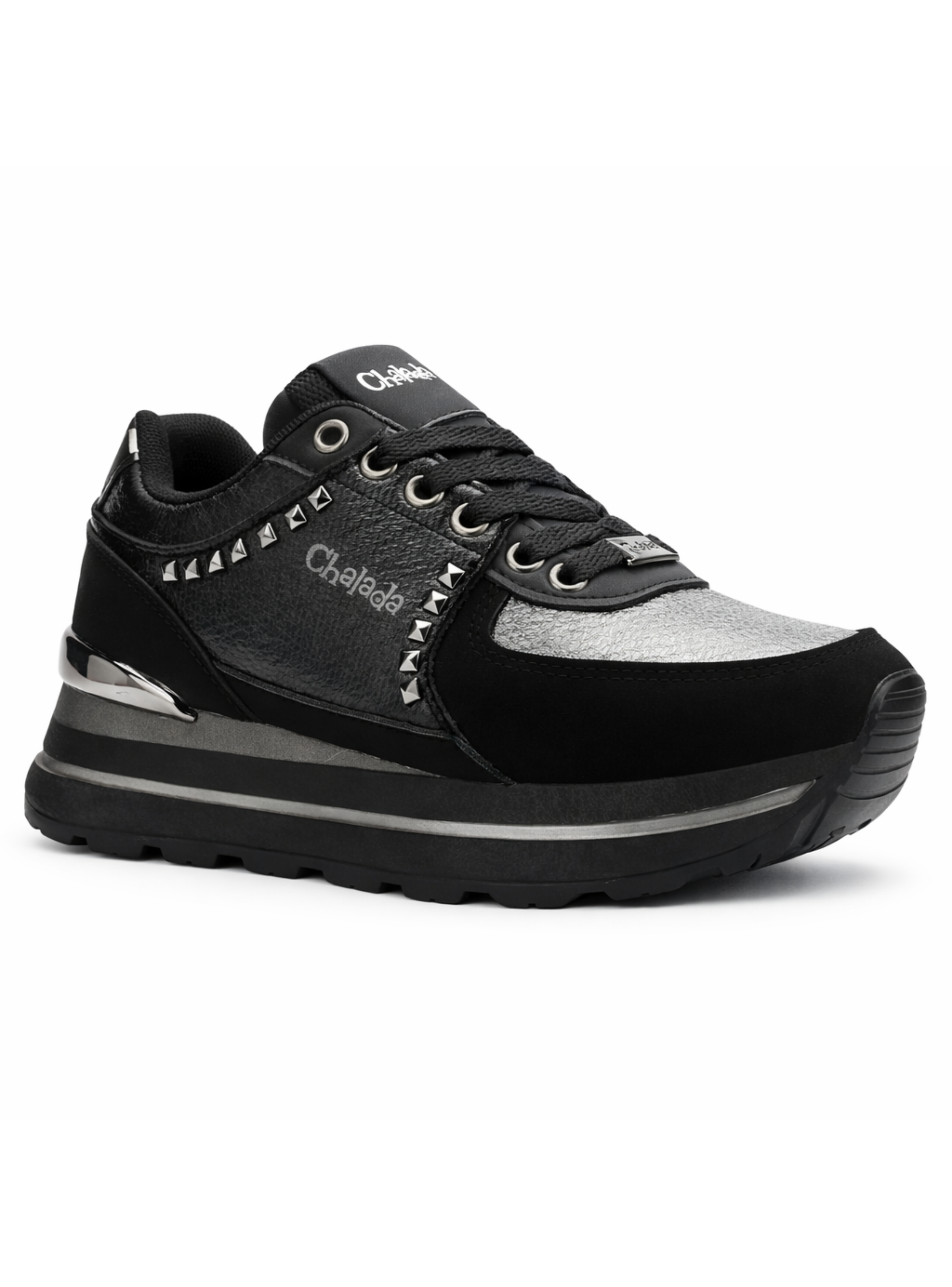 Zapatilla Negro Mujer Urbano Chalada Orbit-2