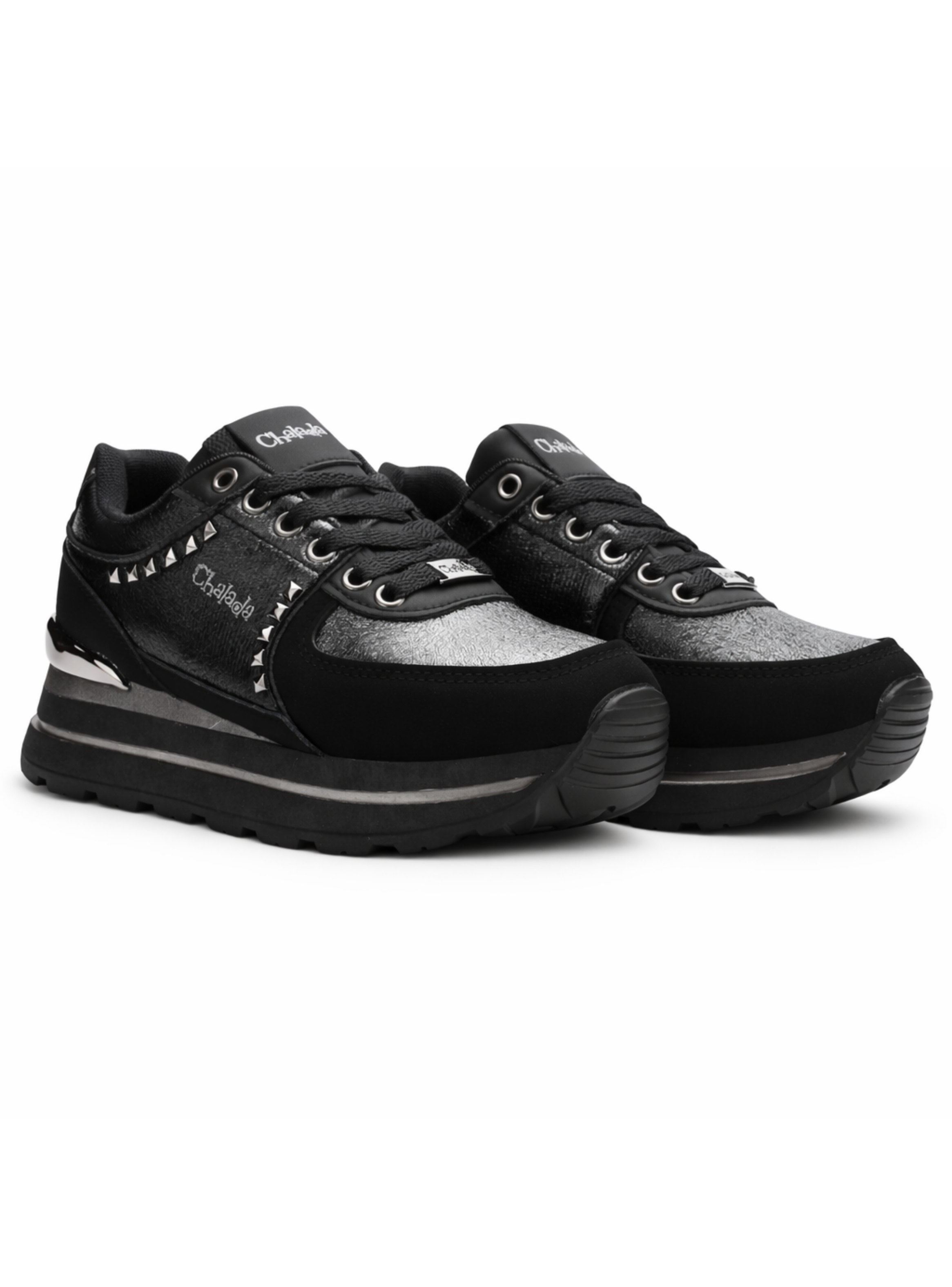 Zapatilla Negro Mujer Urbano Chalada Orbit-5