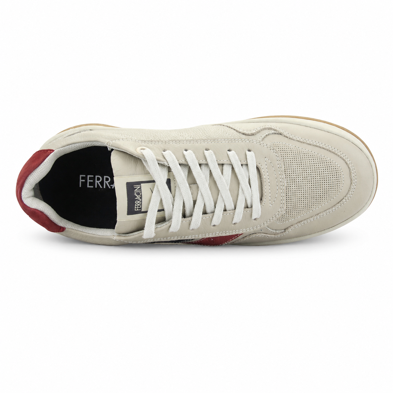 Zapatilla Beige Hombre Urbano Ferracini Jax 8766-4