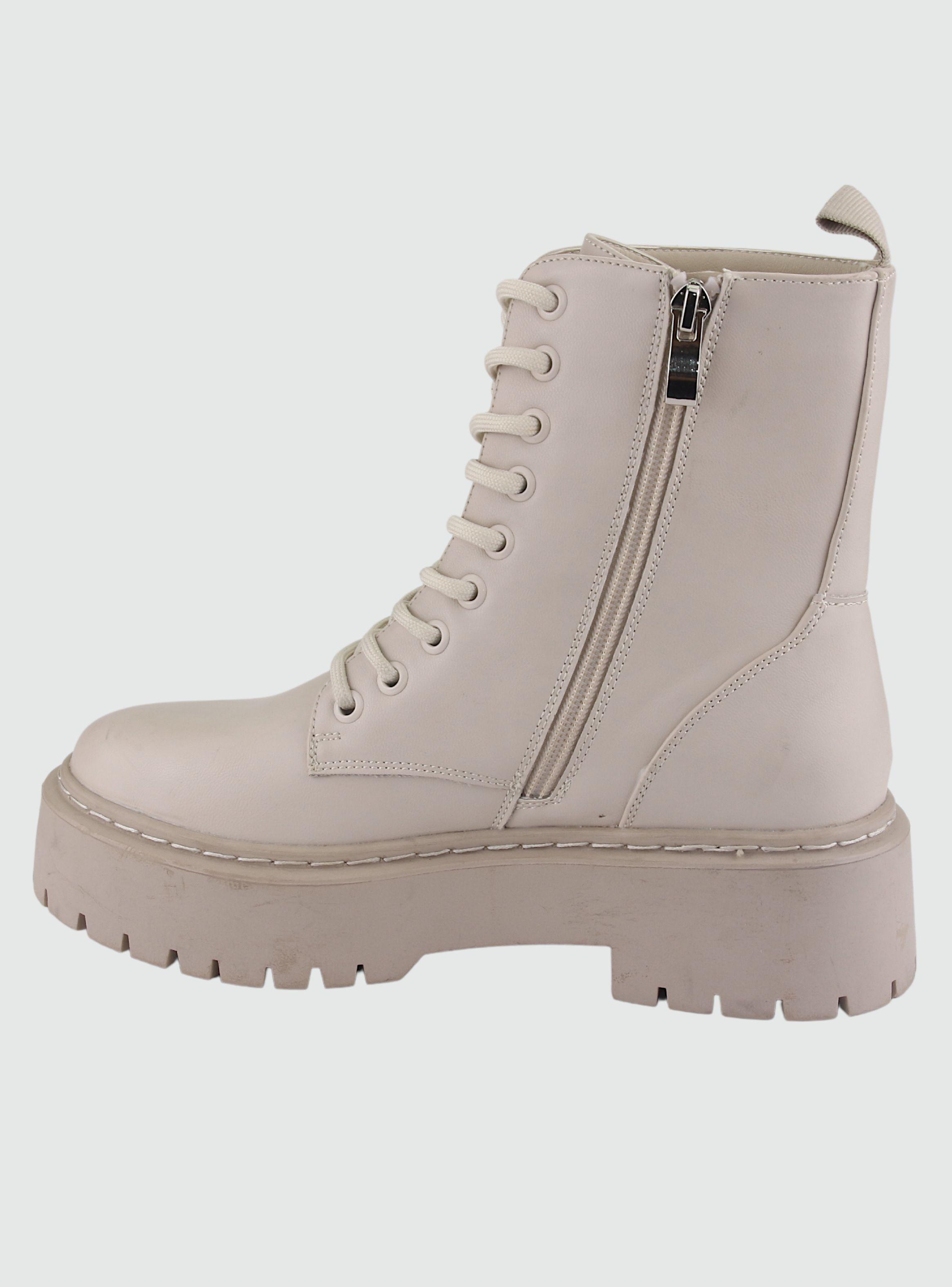 Botin Chalada Mujer 38-Rust-2 Beige Plataforma-1