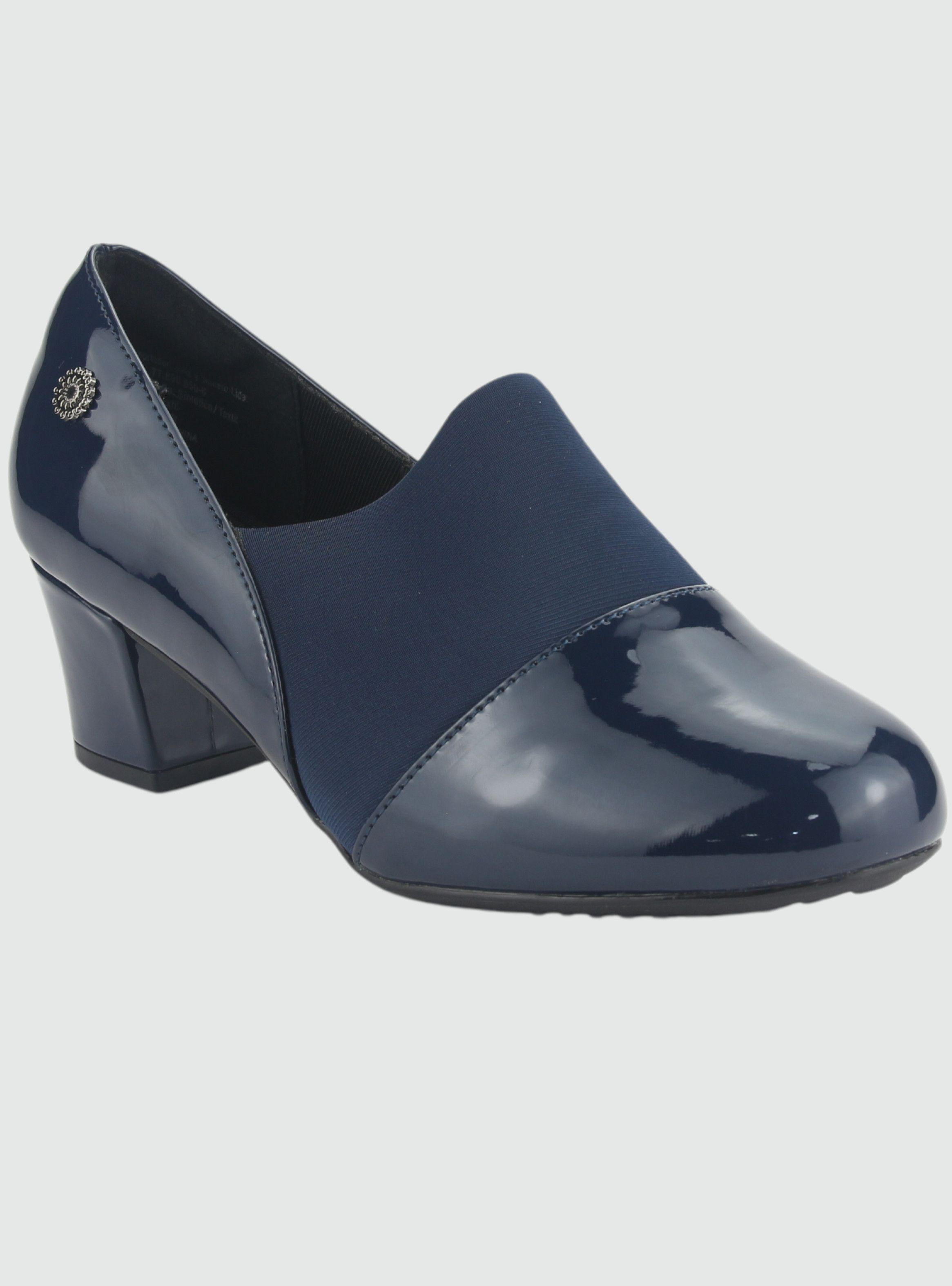 Mocasin Chalada Mujer Flexi-43 Azul Marino Casual-2