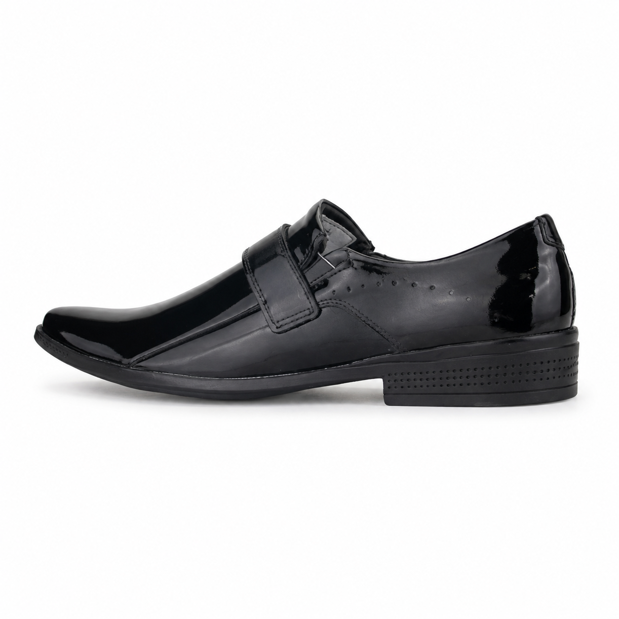 Zapato Ferracini Hombre 4373 Frankfurt Negro Charol Casual-3