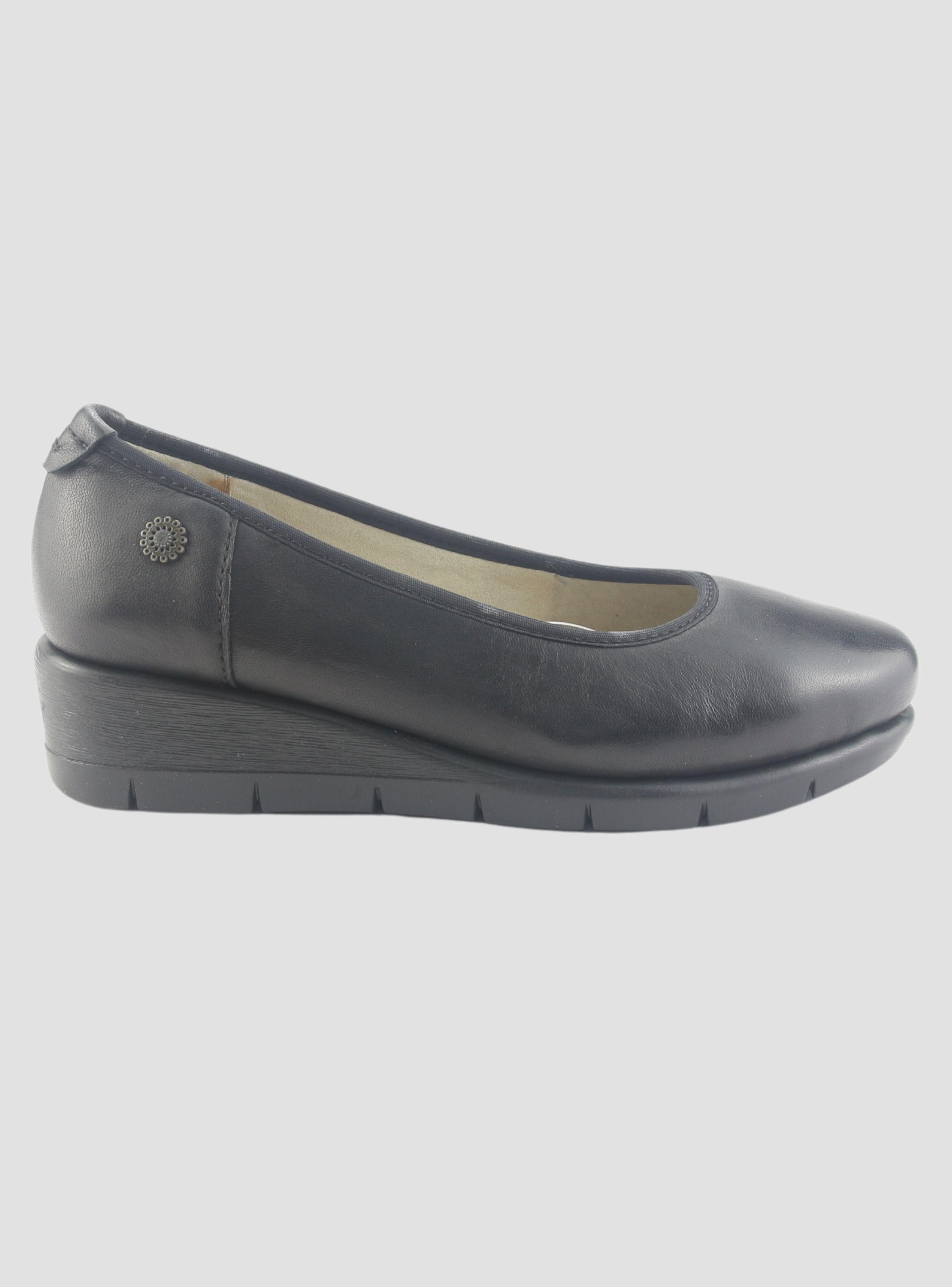 Zapato de Cuero Chalada Mujer Calafate-4 Negro Casual-0