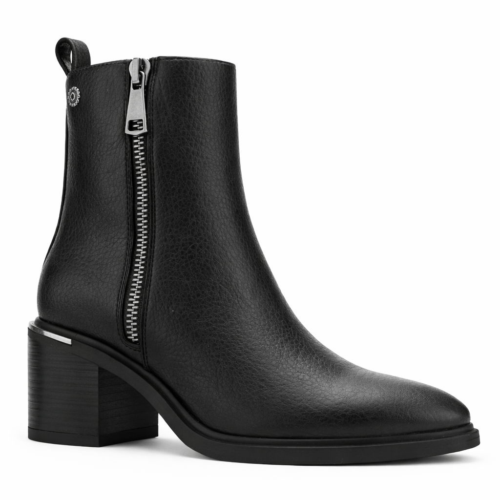 Botin Negro Mujer Casual Chalada Sonora N-2