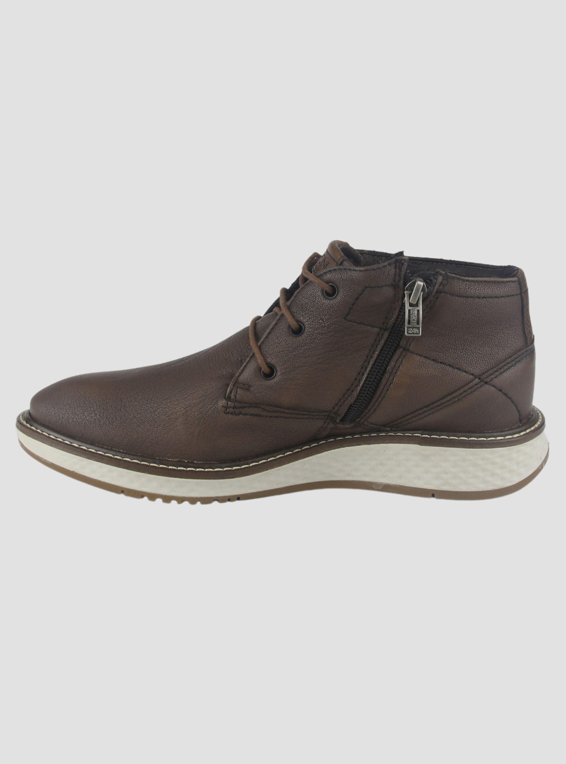 Botin Ferracini Hombre 3300 Play Café Claro Casual-1