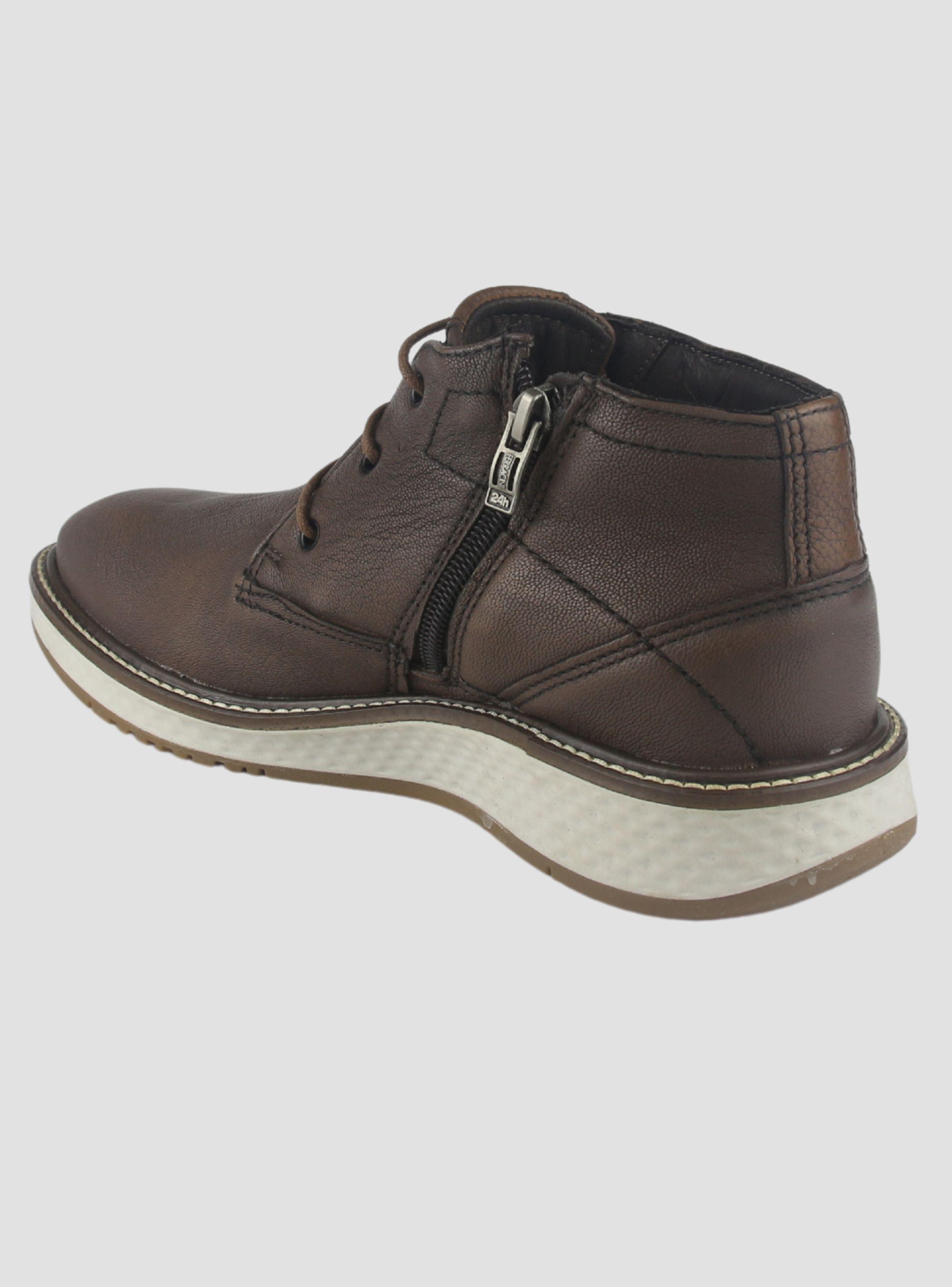 Botin Ferracini Hombre 3300 Play Café Claro Casual-3
