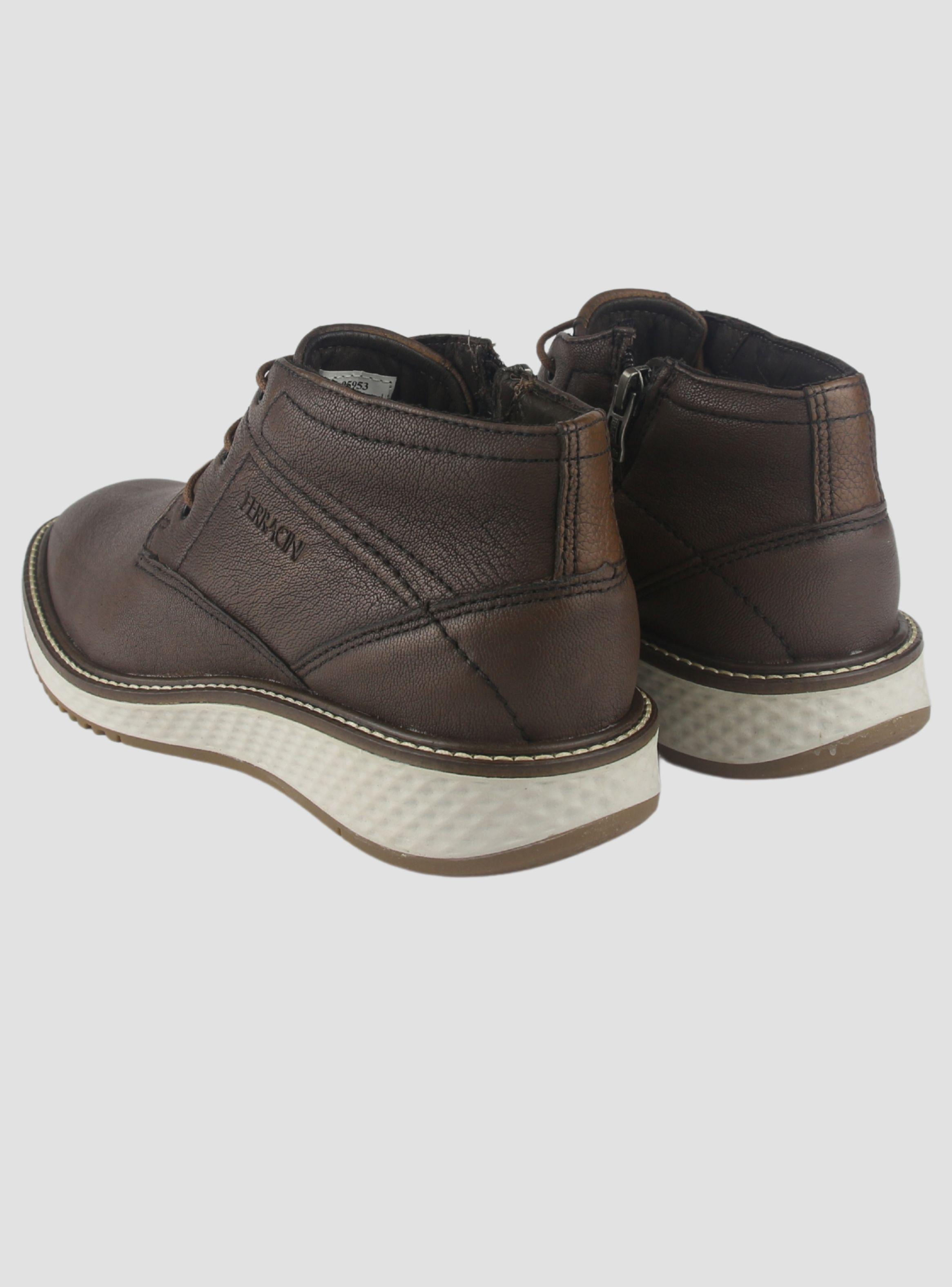Botin Ferracini Hombre 3300 Play Café Claro Casual-5