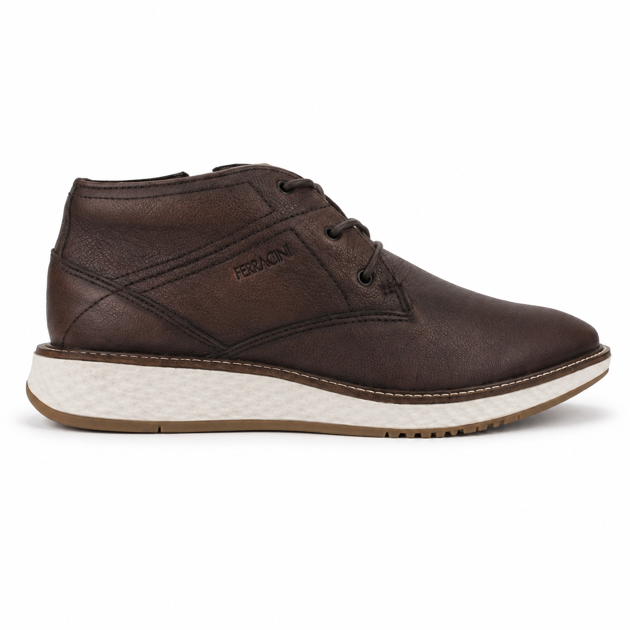 Botin Ferracini Hombre 3300 Play Café Claro Casual-0