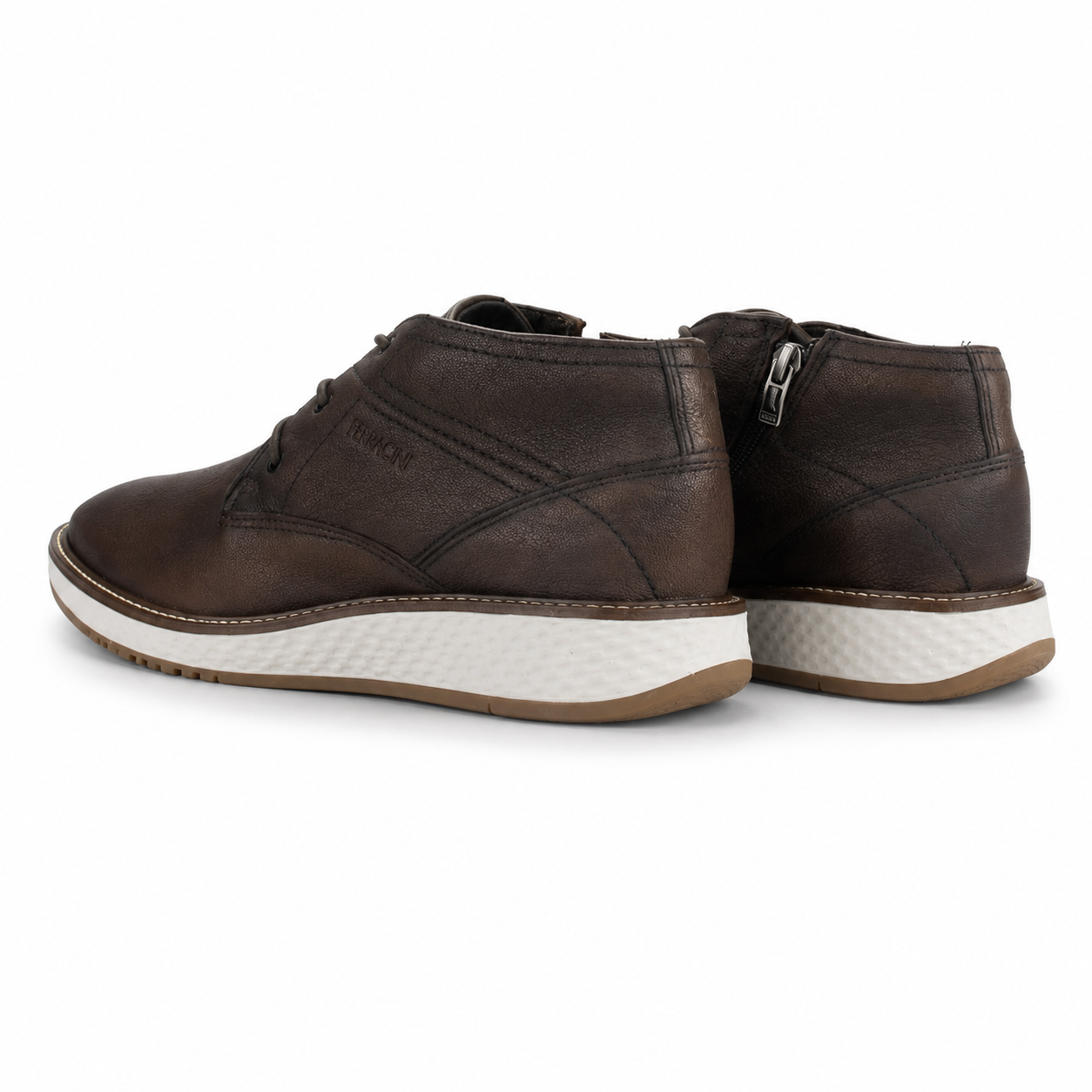 Botin Ferracini Hombre 3300 Play Café Claro Casual-5