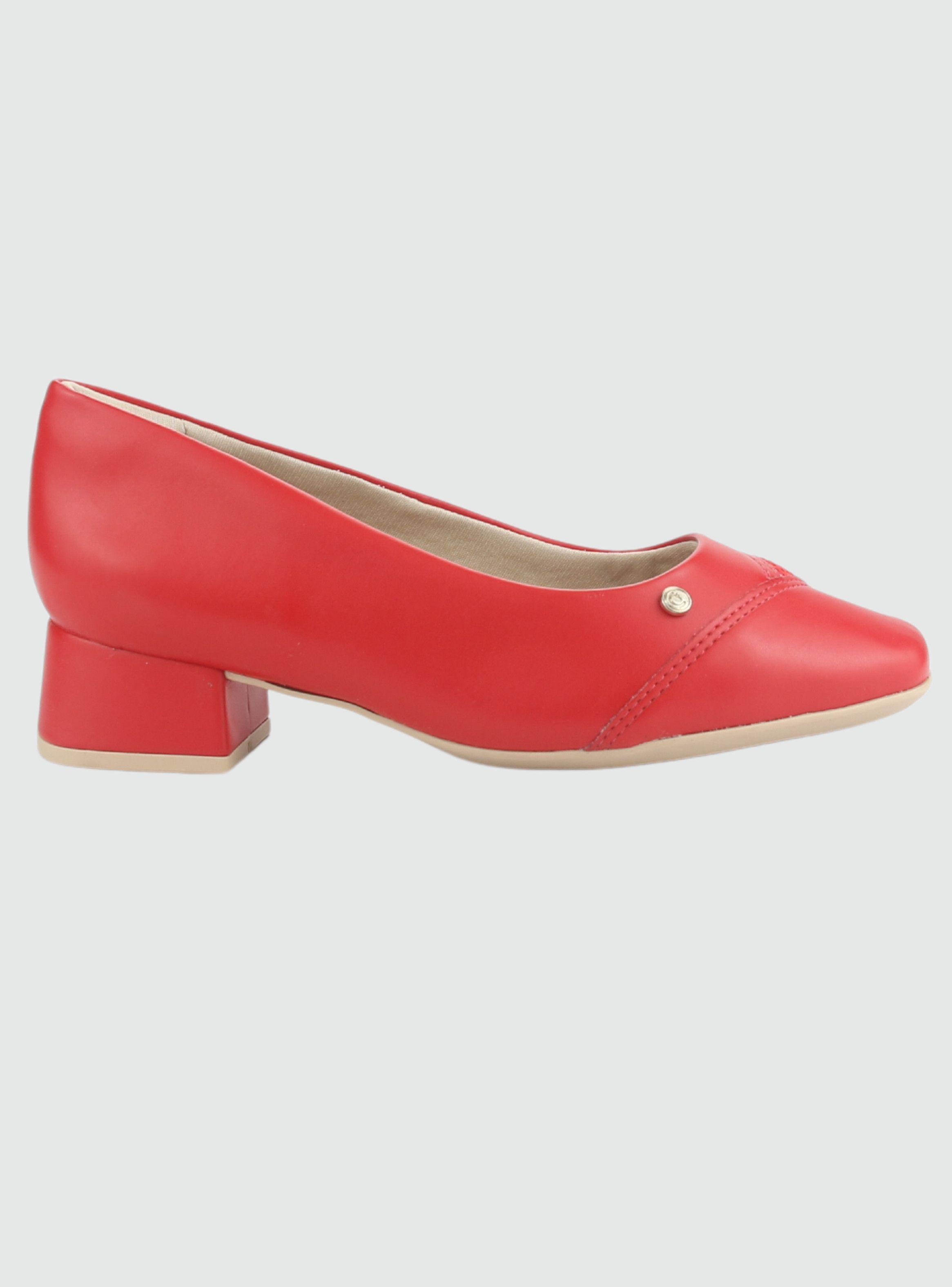 Zapato Chalada Mujer 2495302 Rojo Casual-0