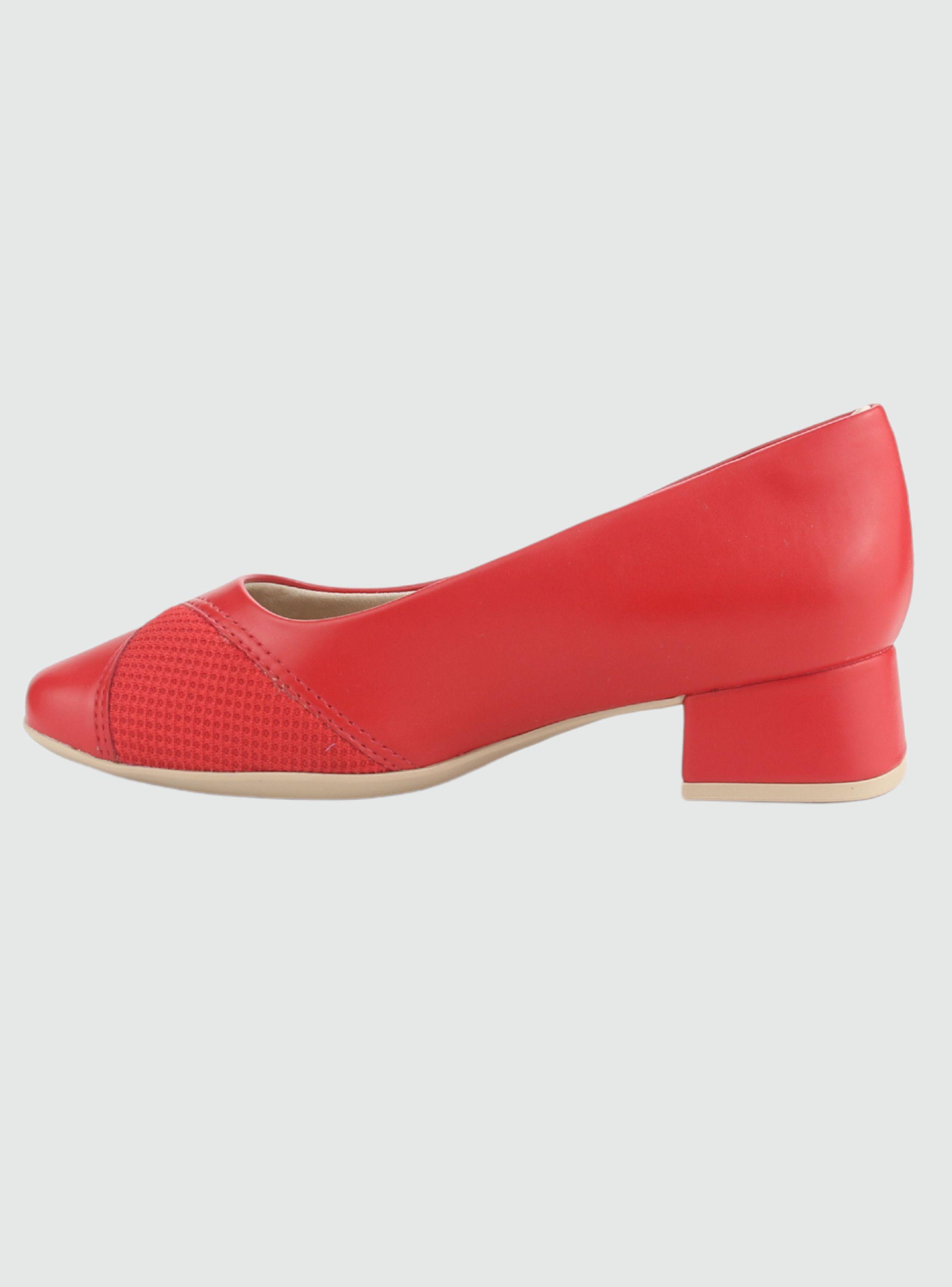Zapato Chalada Mujer 2495302 Rojo Casual-1