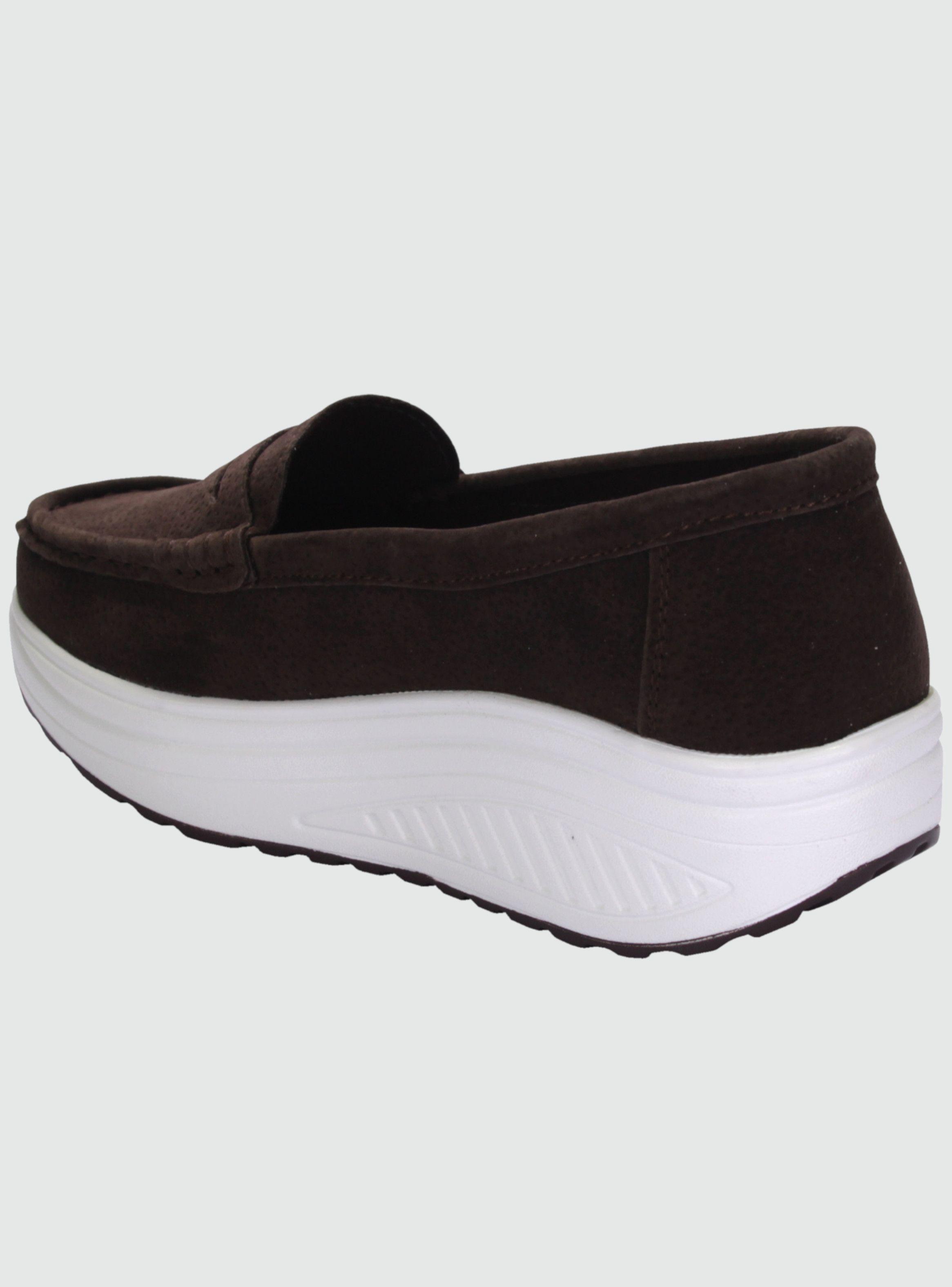 Zapato Funway Mujer Tija-10 Café Casual-1