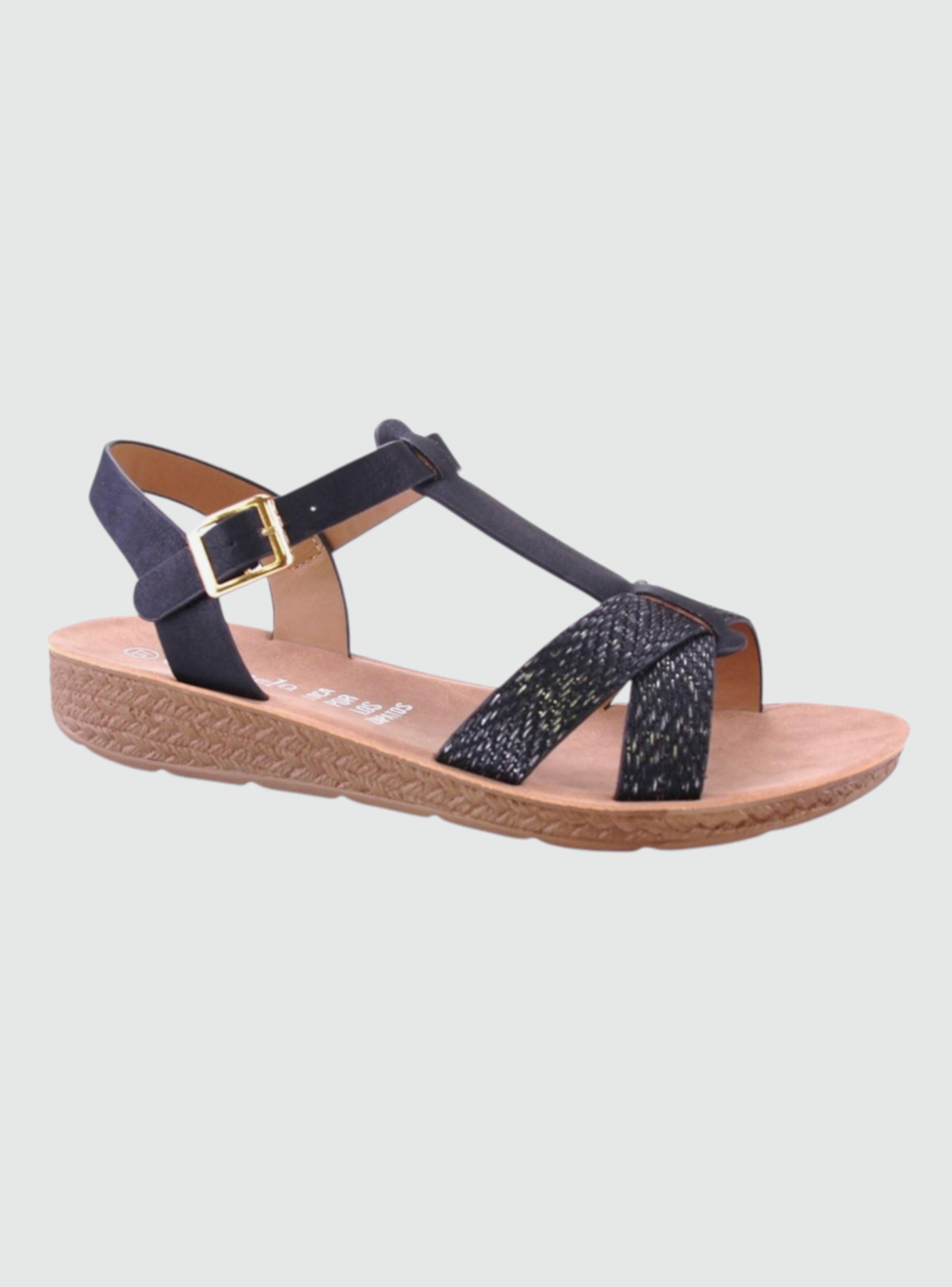 Sandalia Chalada Mujer Tumbes-11 Negro Casual-0
