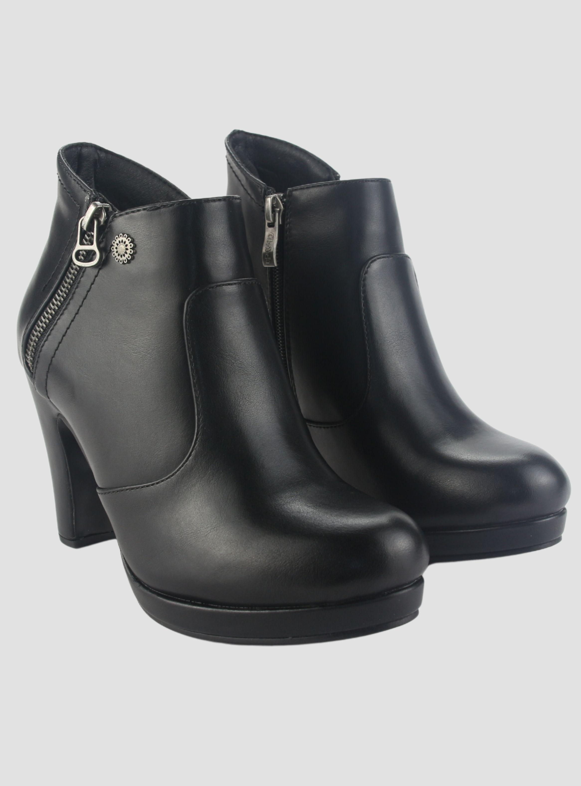 Zapato Chalada Mujer Bambina-3 Negro Casual-4