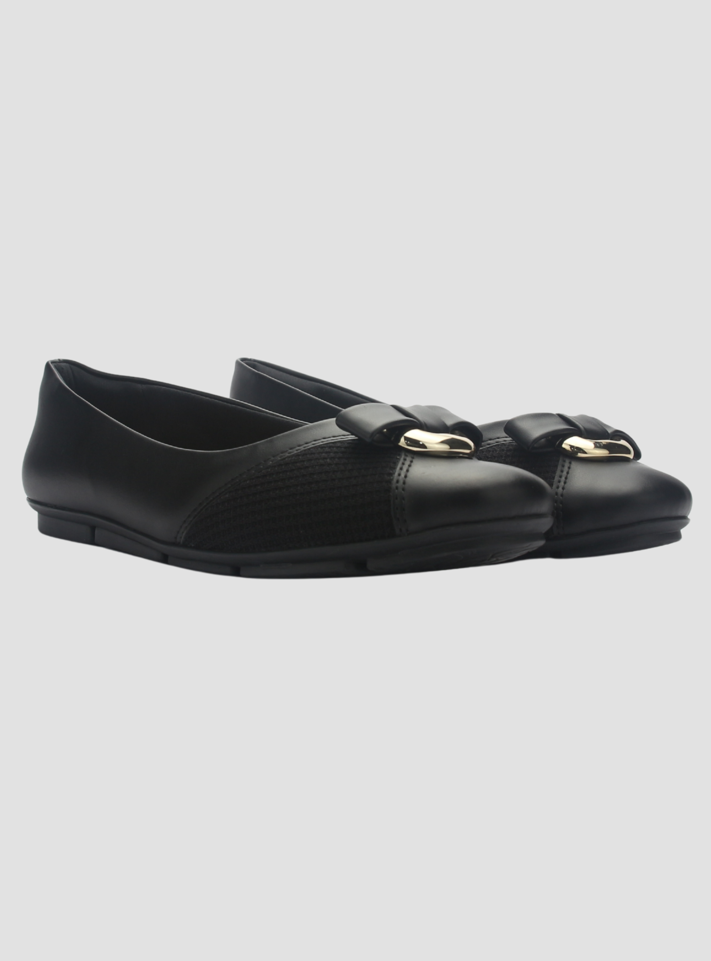 Ballerina Mujer Negro Comfortflex 2563403 Casual-4