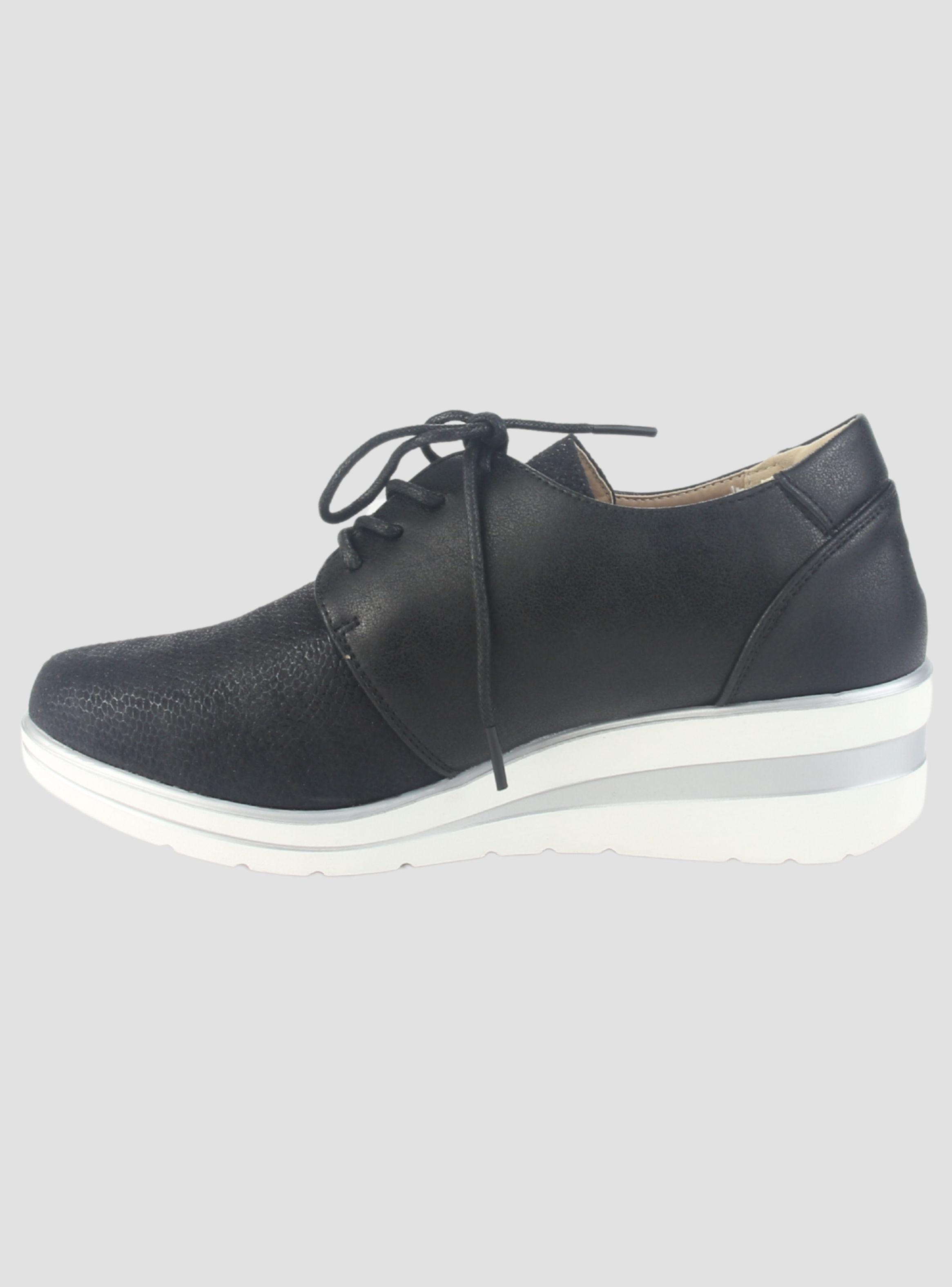 Zapato Chalada Mujer Zlat-5 Negro Casual-1