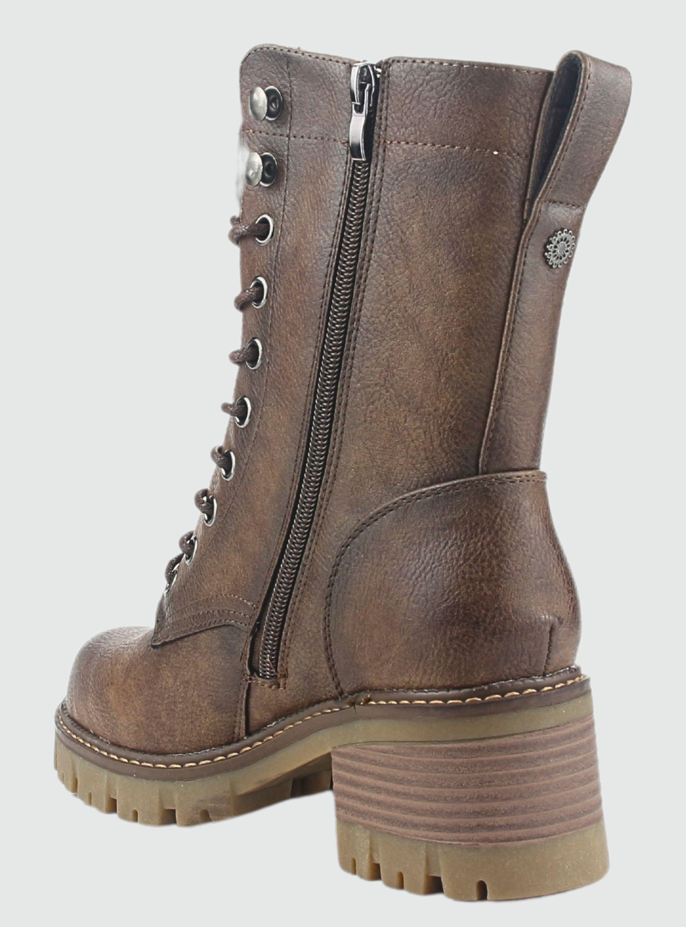 Bota Chalada Mujer Sindy-5 Café Casual-3